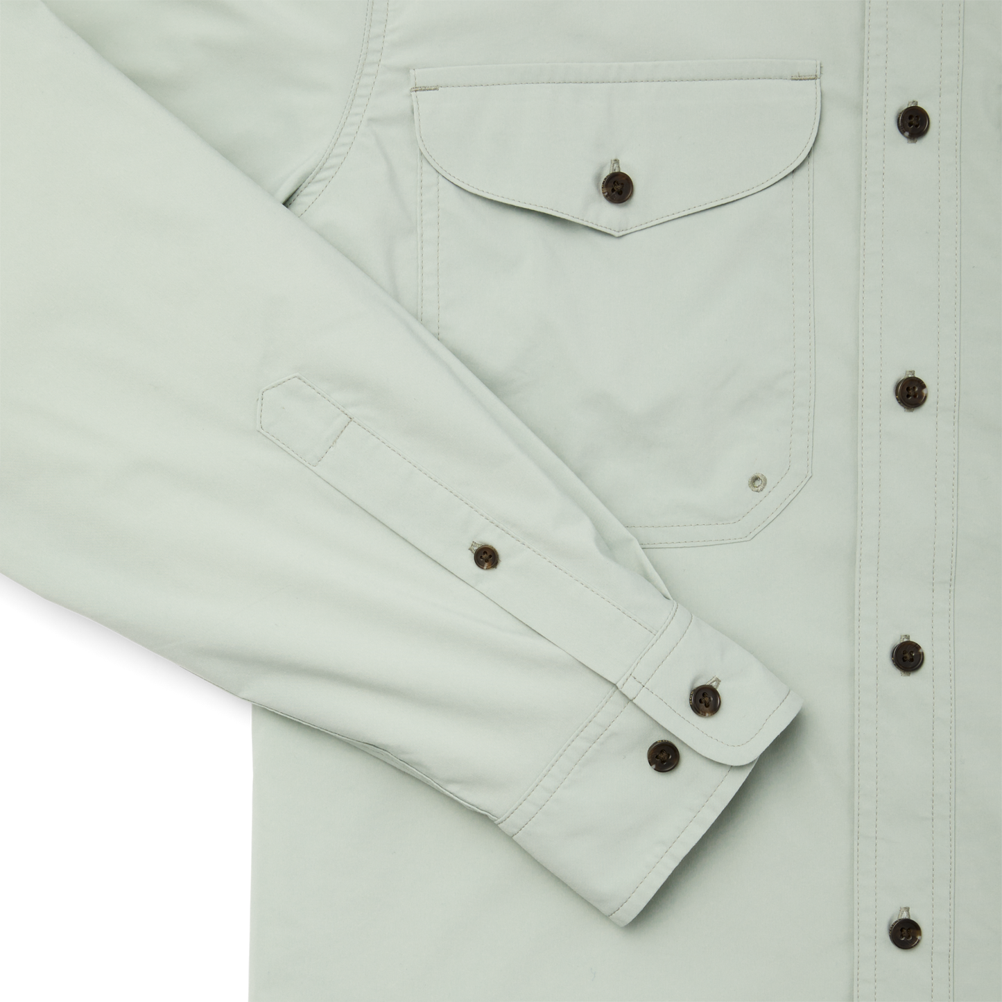 Alternate view of the Filson Twin Lakes Sport Shirt - Flint Stone