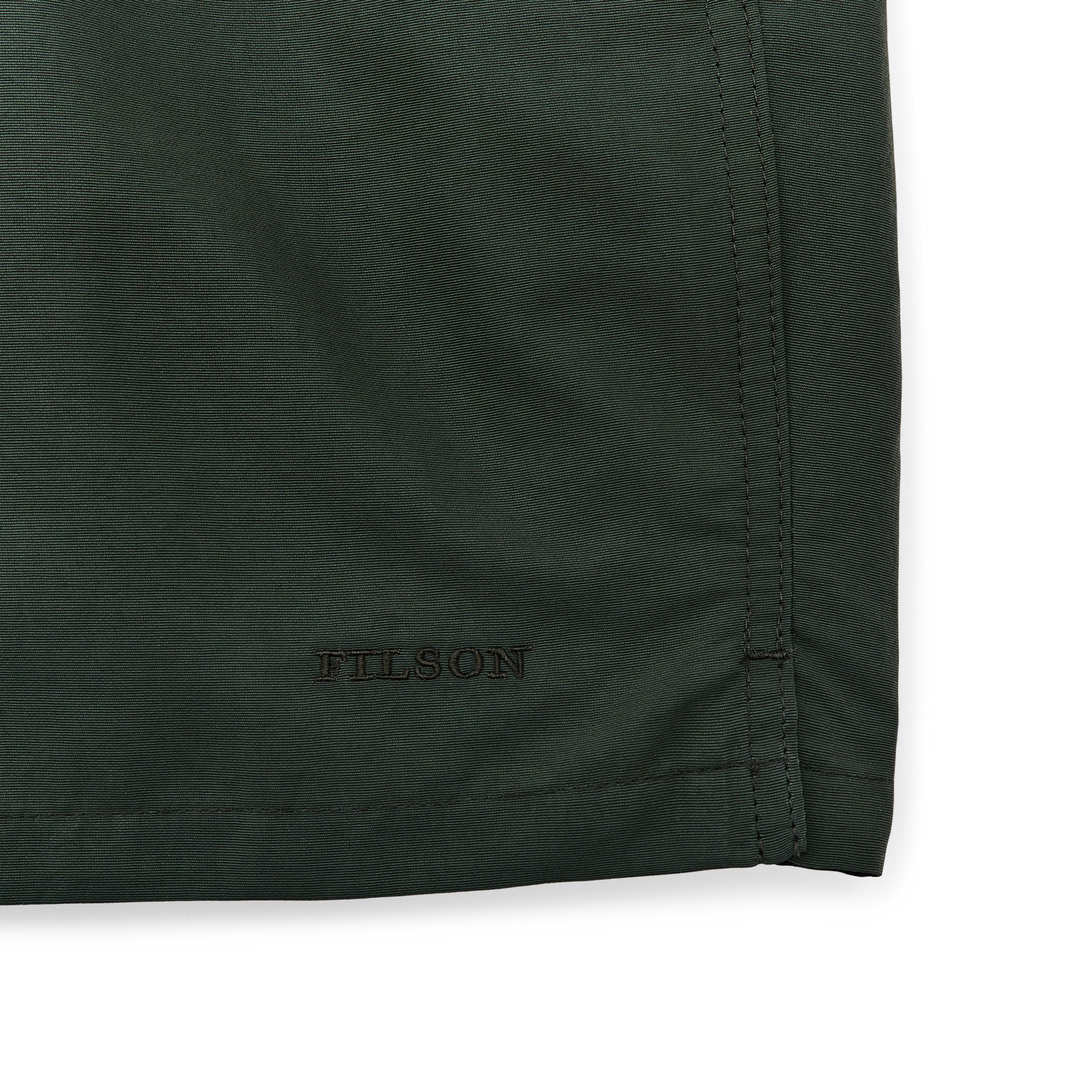 Alternate view of the Filson Cooper Lake Trunks  - Dark Spruce