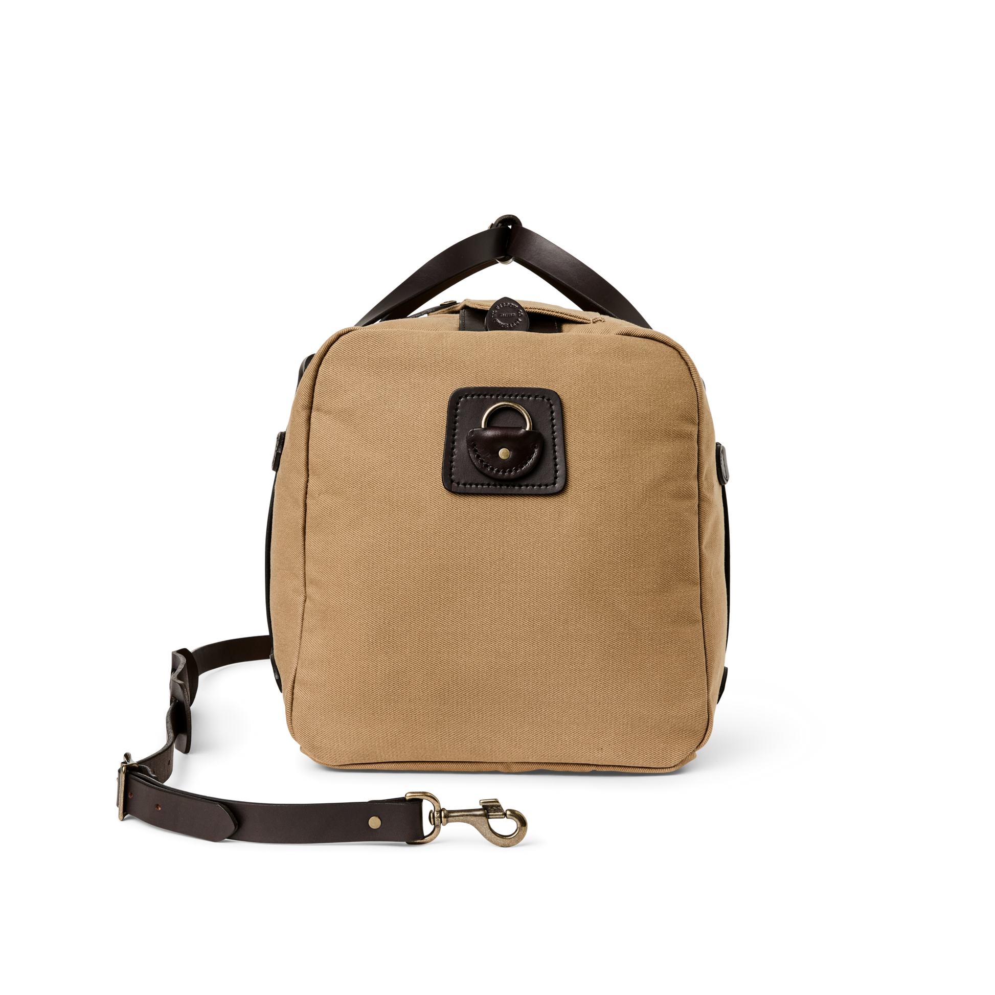 Alternate view of the Filson Medium Rugged Twill Duffle Bag - Tan