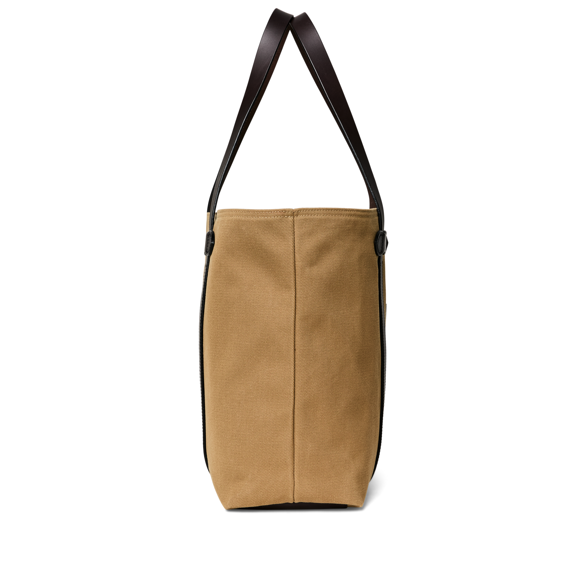 Alternate view of the Filson Rugged Twill Large Open Tote Bag - Tan