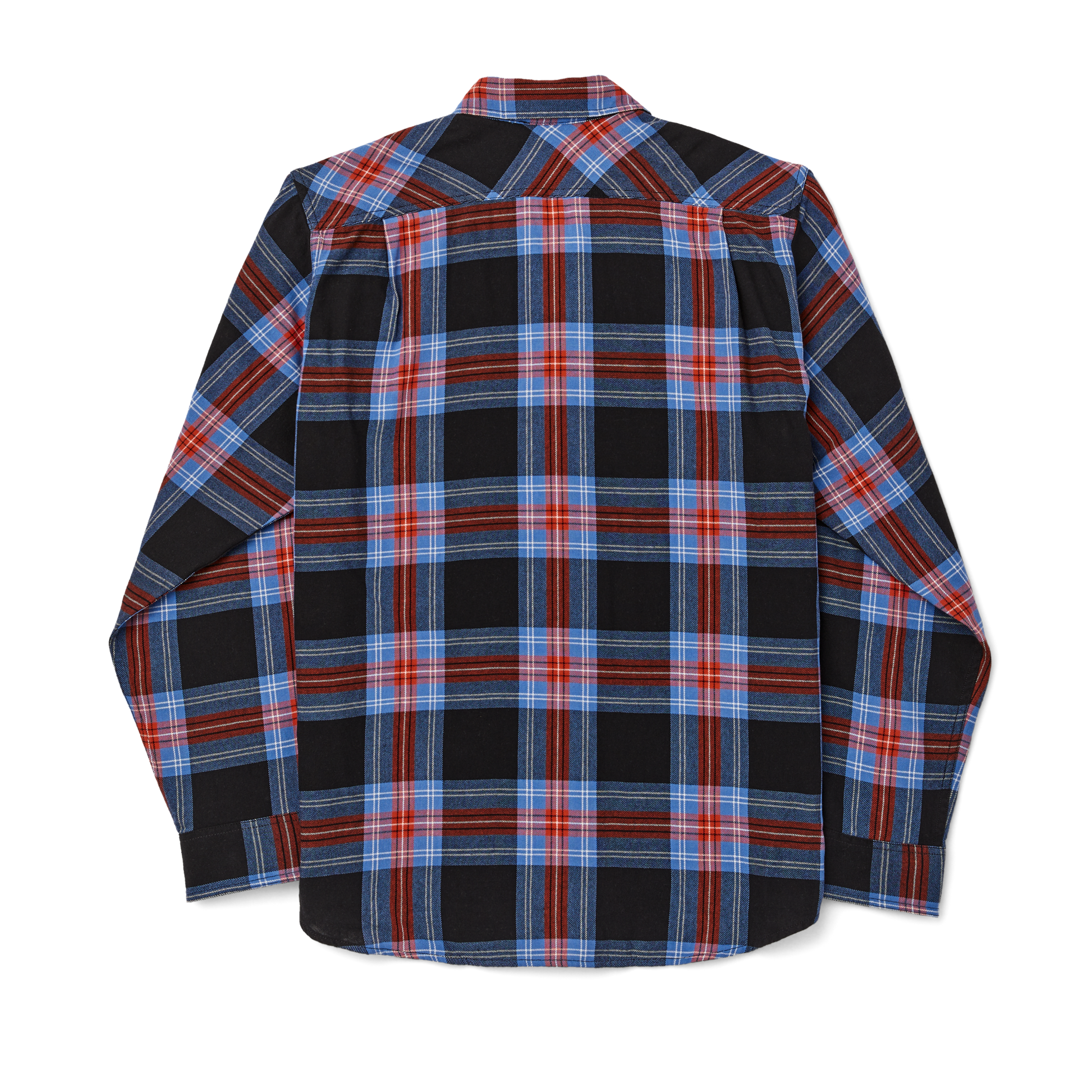 Alternate view of the Filson Scout Shirt - Grouse Blue / Black