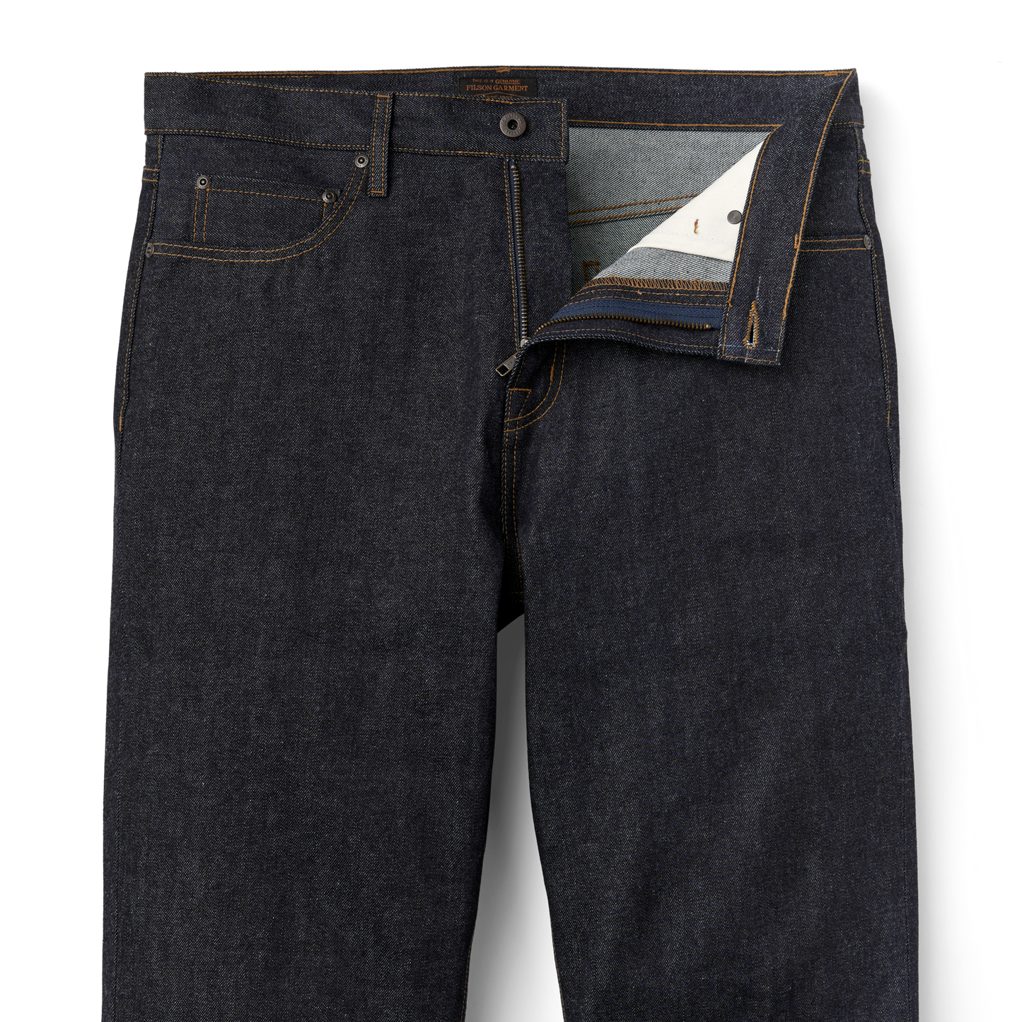 Alternate view of the Filson Husky Jeans - Raw Indigo