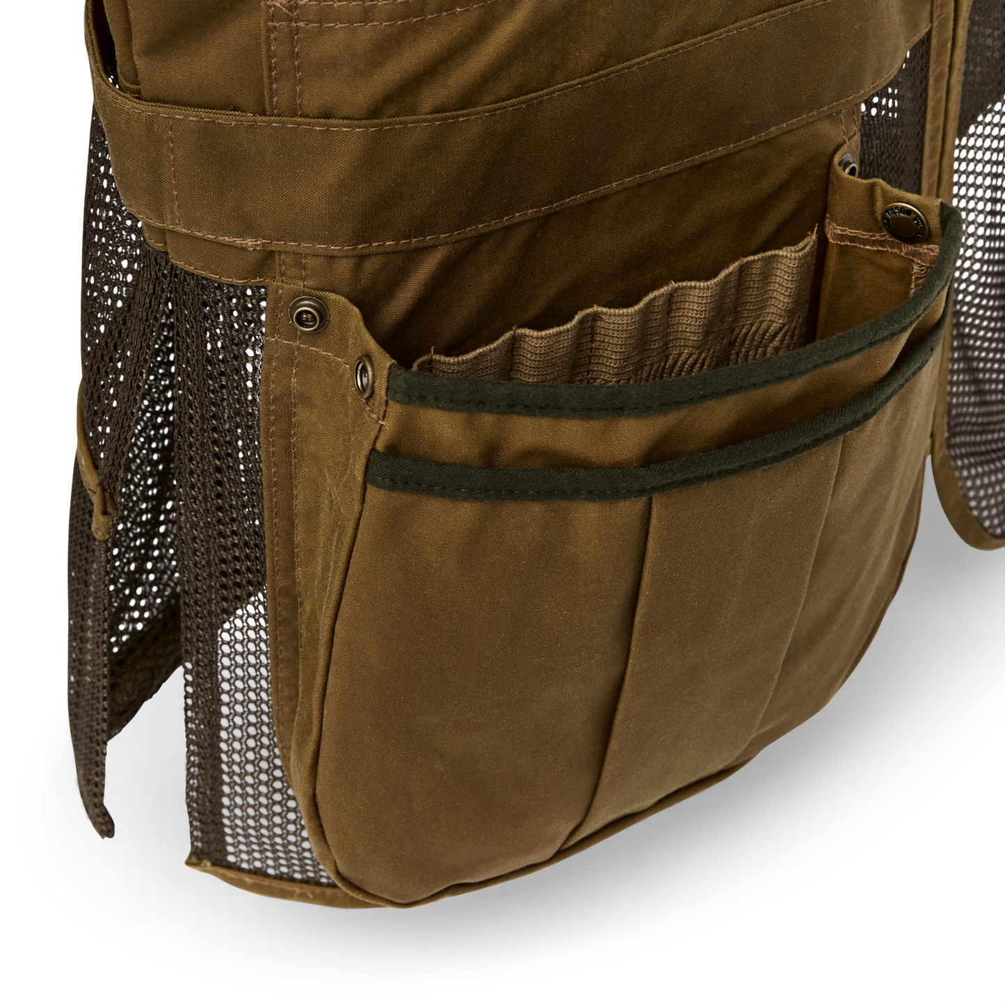 Alternate view of the Filson Lightweight Shooting Vest - Dark Tan