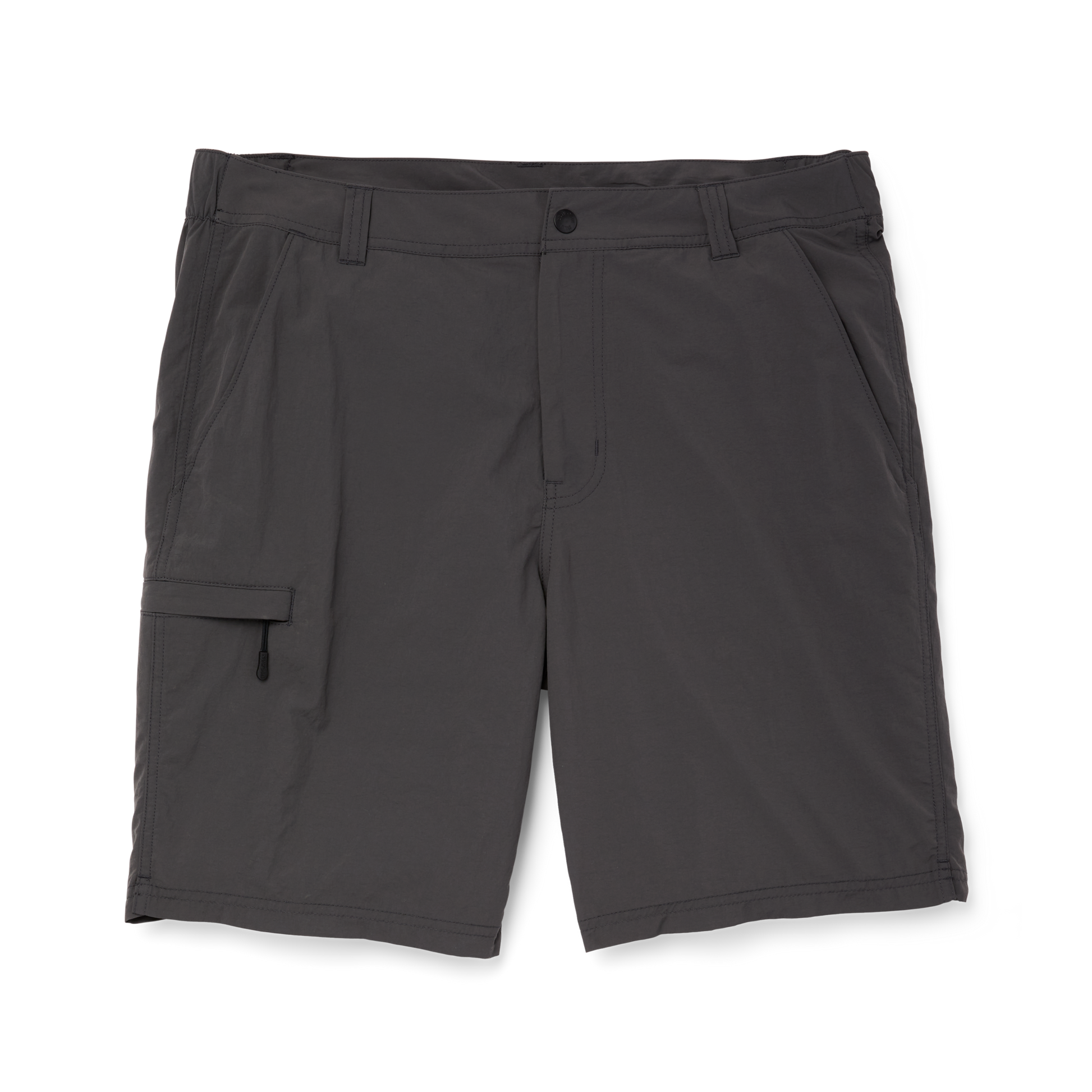 Front-facing image of the Filson Glines Canyon Shorts - Olive Charcoal