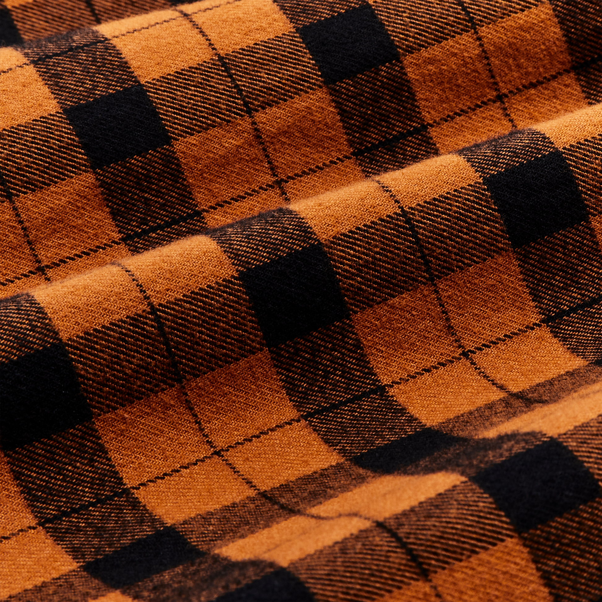 Alternate view of the Filson Alaskan Guide Shirt - Pecan / Black Plaid