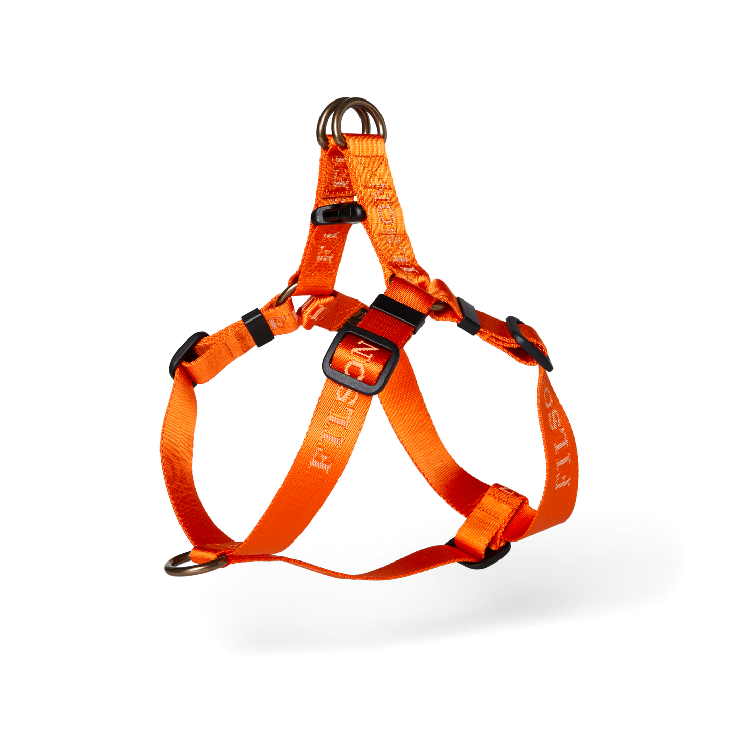 Front-facing image of the Filson Adjustable Nylon Harness - Flame