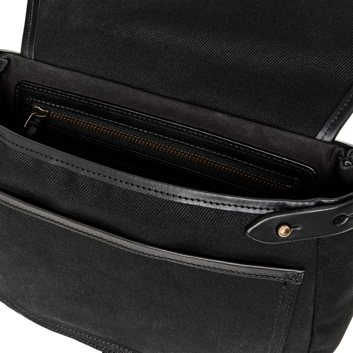 Alternate view of the Filson Rugged Twill Xs Field Bag - Black