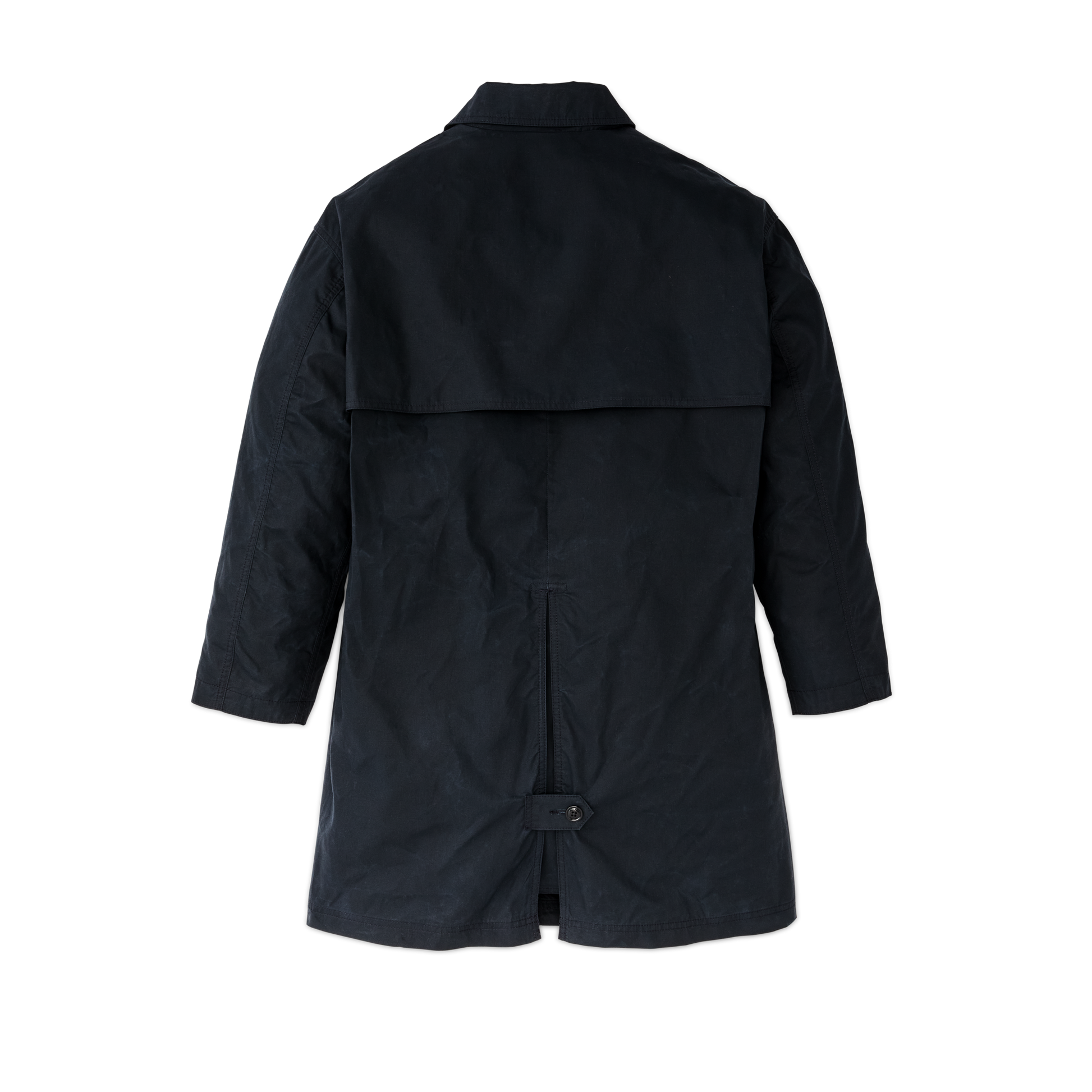 Alternate view of the Filson Women's Ranger Raincoat - Navy