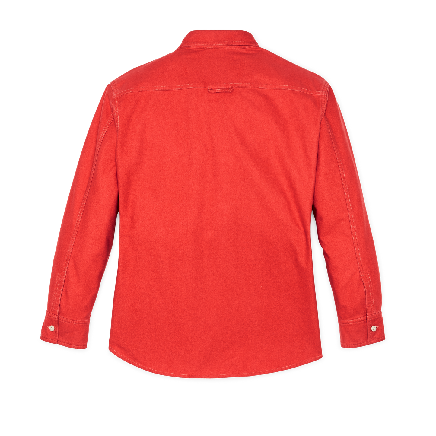 Alternate view of the Filson Women's Field Chamois Shirt - Scarlet Red