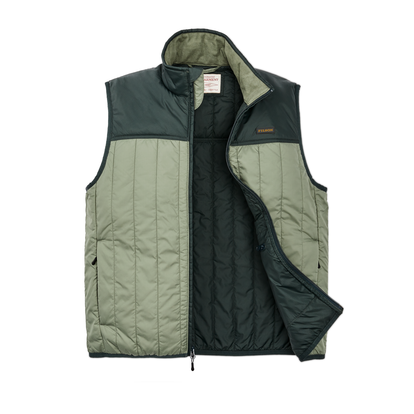 Alternate view of the Filson Ultralight Vest - Sea Spray