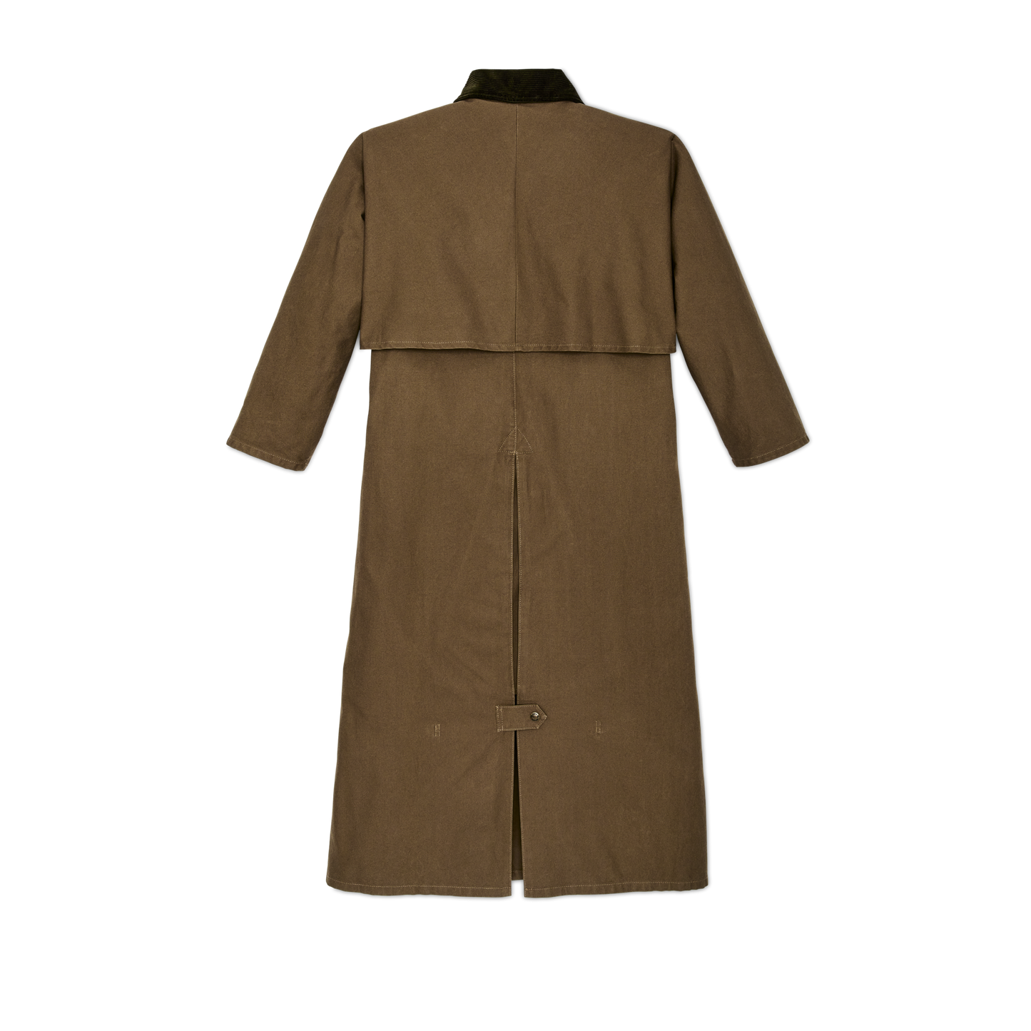 Alternate view of the Filson Women's Dry Tin Duster Coat - Marsh Olive