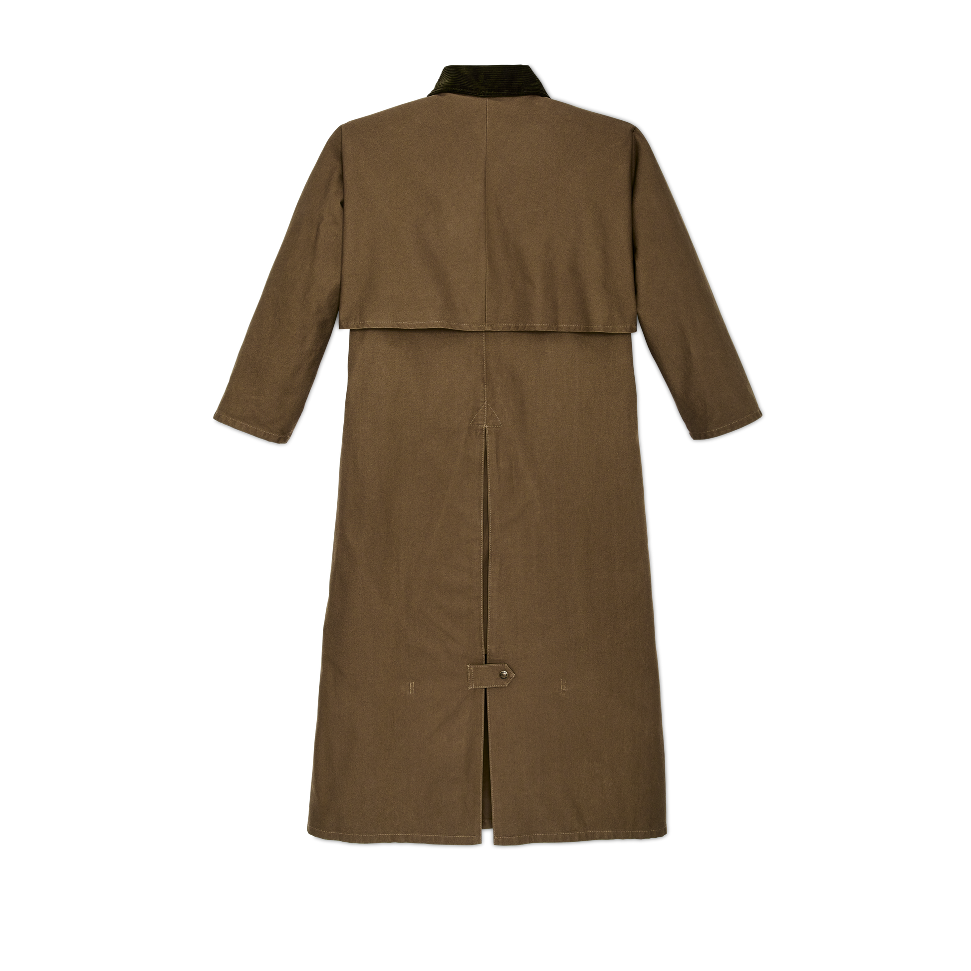 Alternate view of the Filson Women's Dry Tin Duster Coat - Marsh Olive