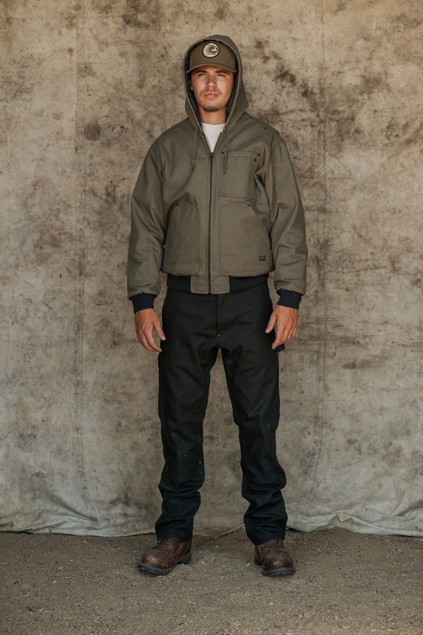 Worksmith Insulated Bomber Jacket - Tarmac