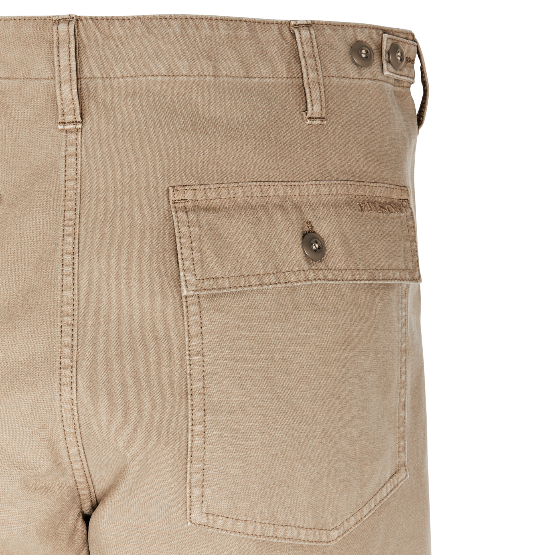 Alternate view of the Filson Field Supply Pants - Gray Khaki