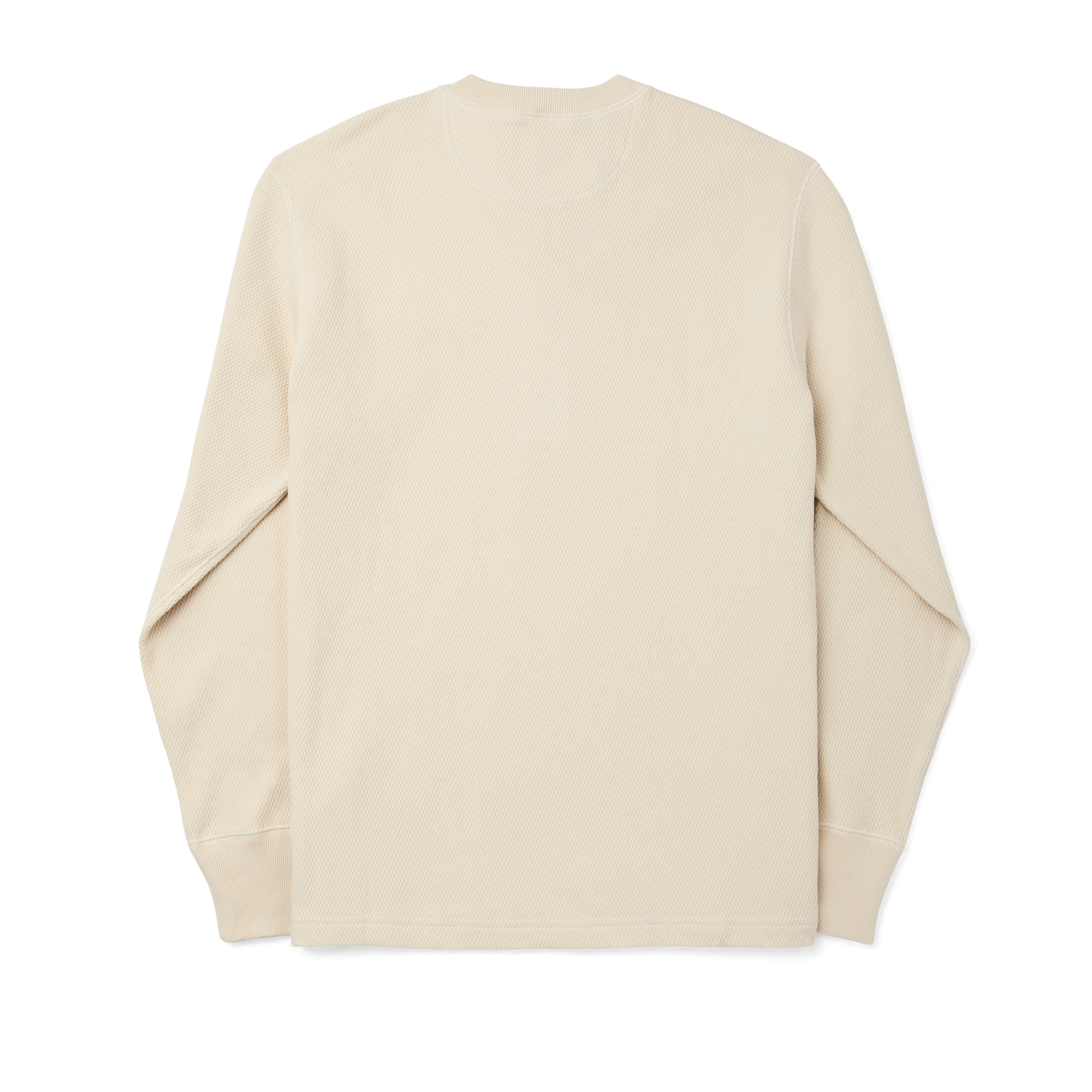 Alternate view of the Filson Waffle Knit Henley - Sand