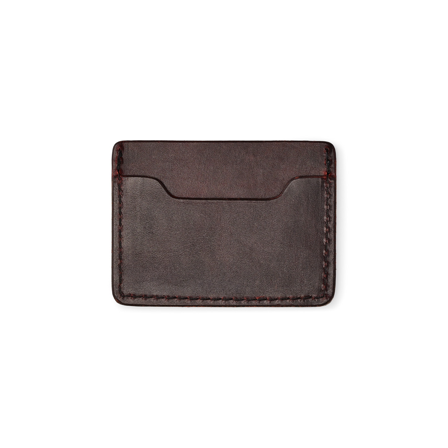 Front-facing image of the Filson Filson Workshop Leather Slim Wallet - Brown