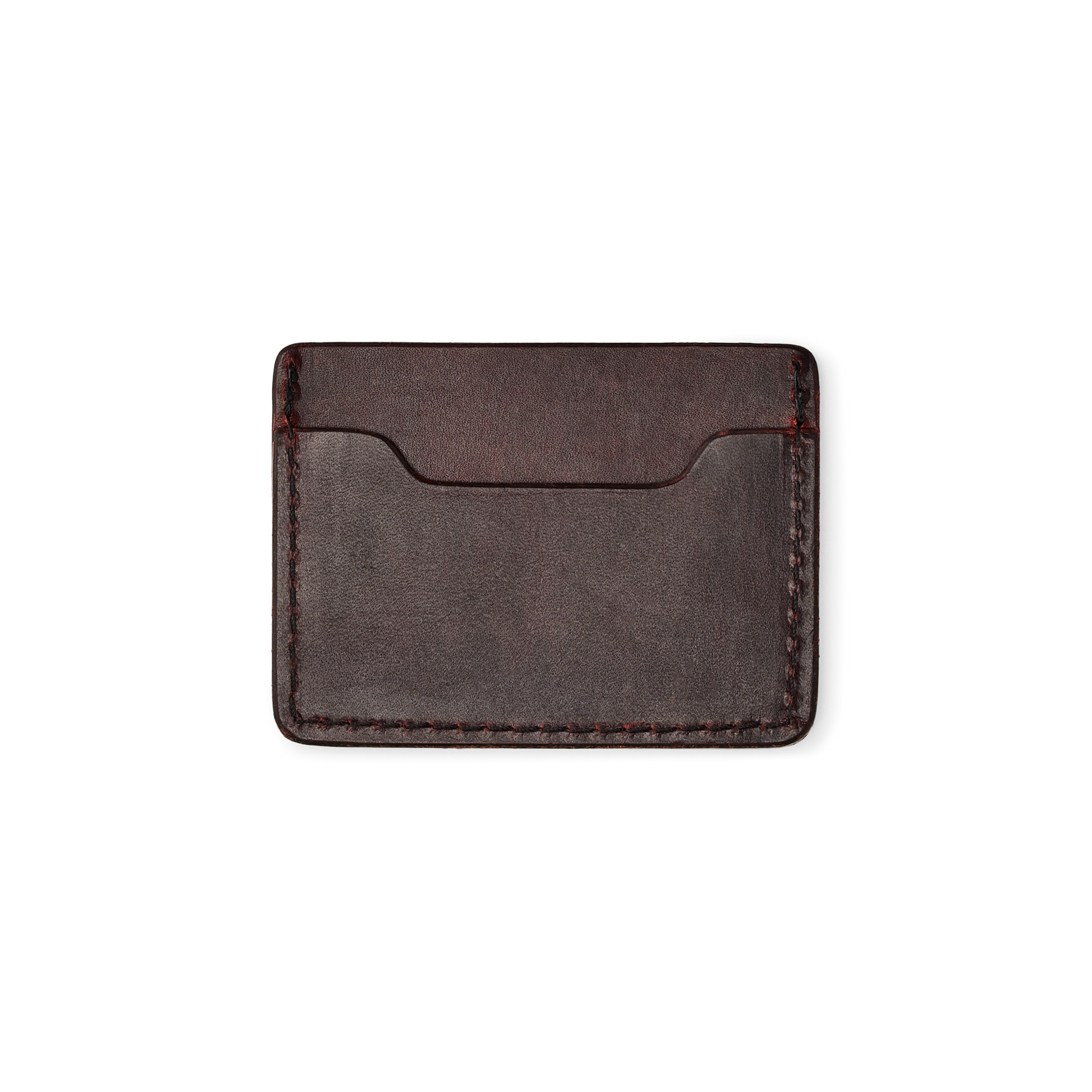 Front-facing image of the Filson Filson Workshop Leather Slim Wallet - Brown