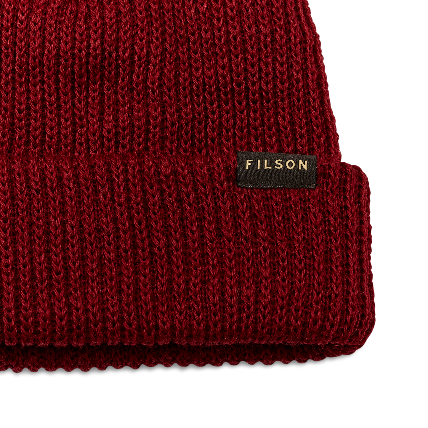 Alternate view of the Filson Watch Cap - Red