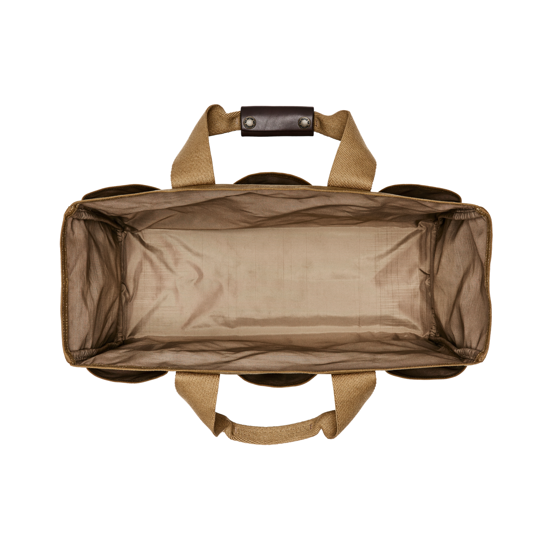 Alternate view of the Filson Tin Cloth Open Supply Tote - Dark Tan