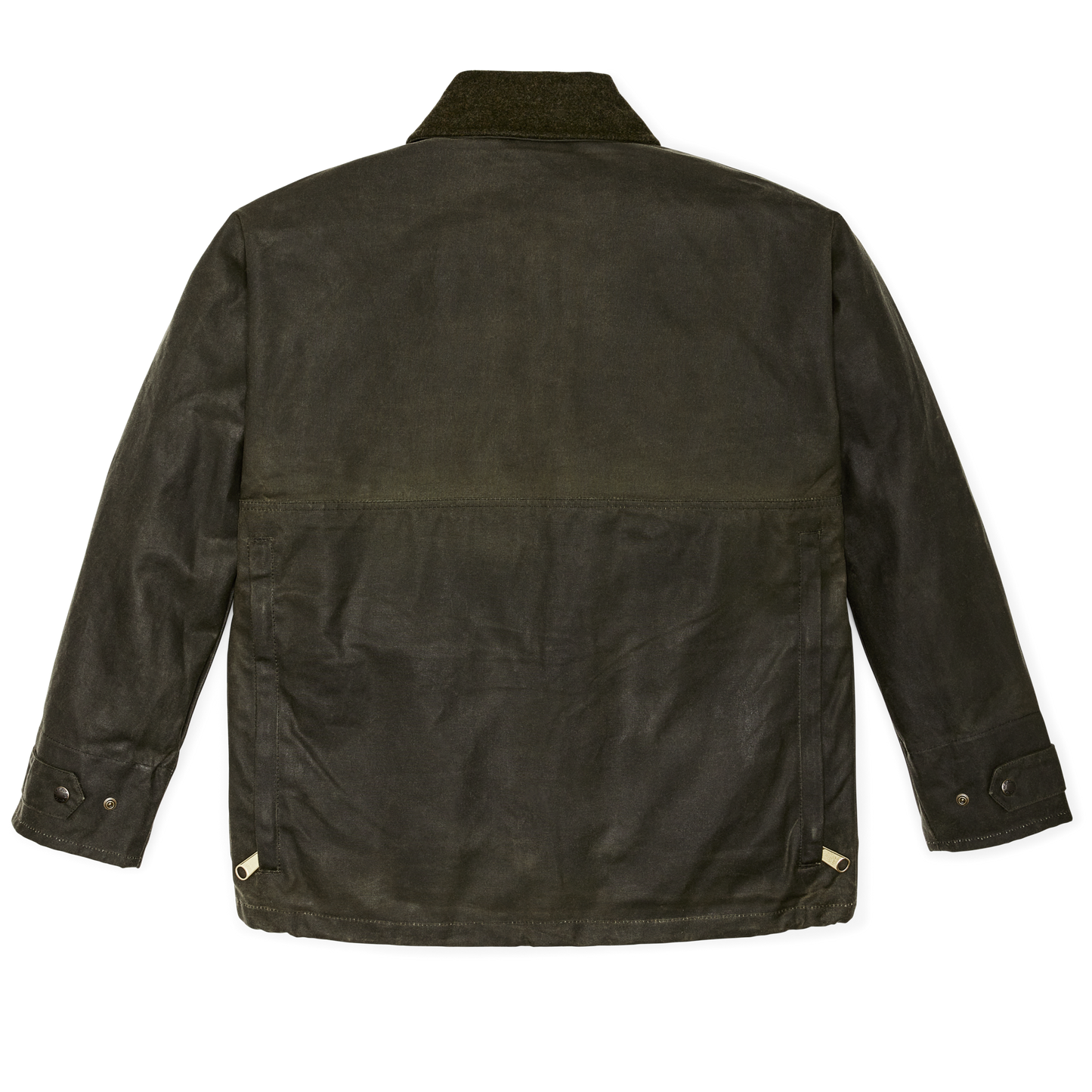 Alternate view of the Filson Tin Cloth Field Jacket - Otter Green