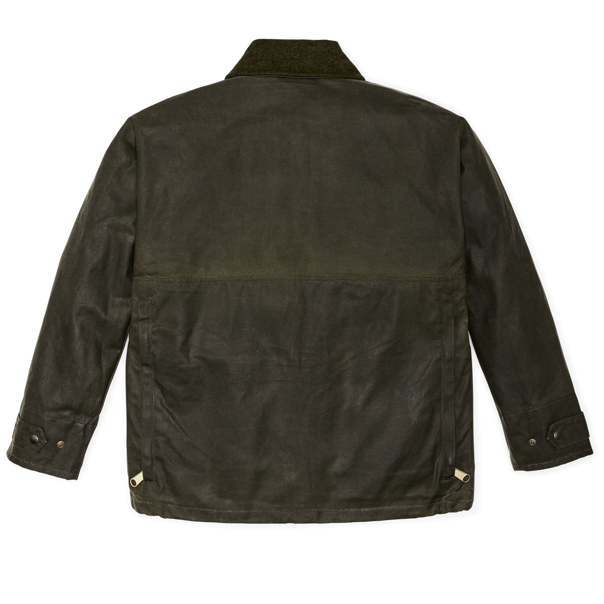 Alternate view of the Filson Tin Cloth Field Jacket - Otter Green