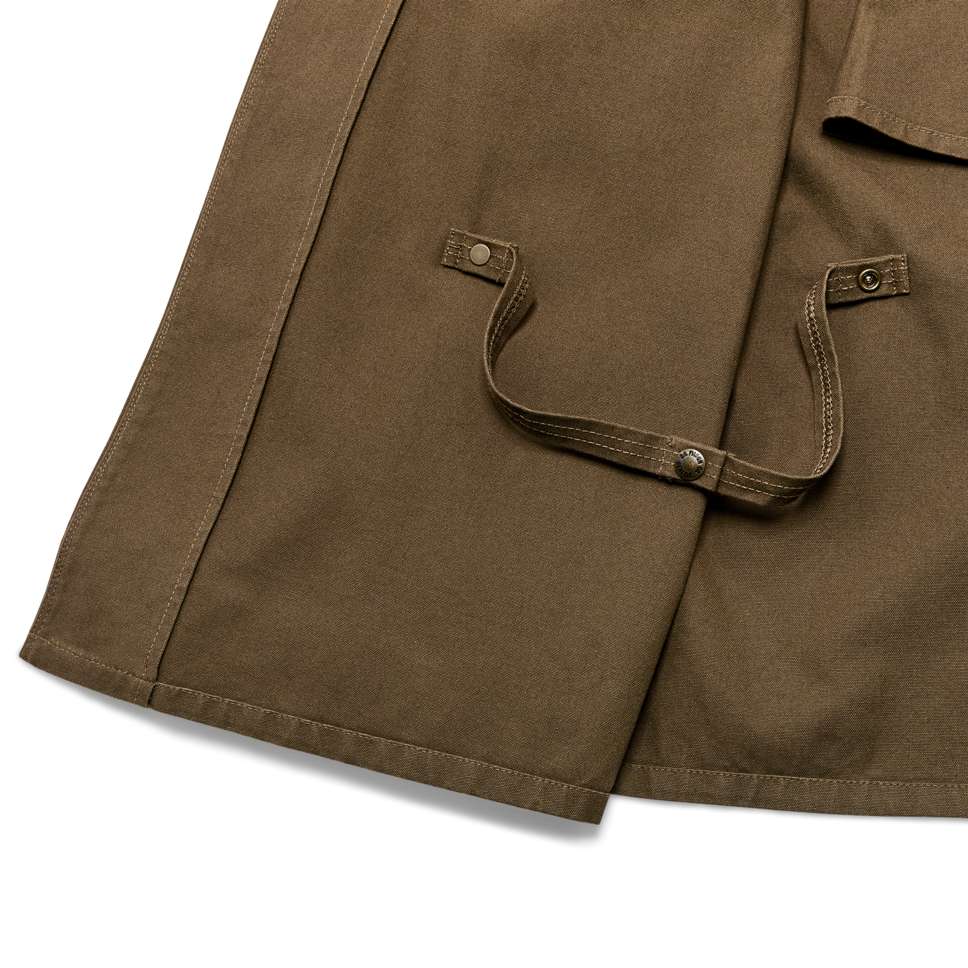 Alternate view of the Filson Women's Dry Tin Duster Coat - Marsh Olive