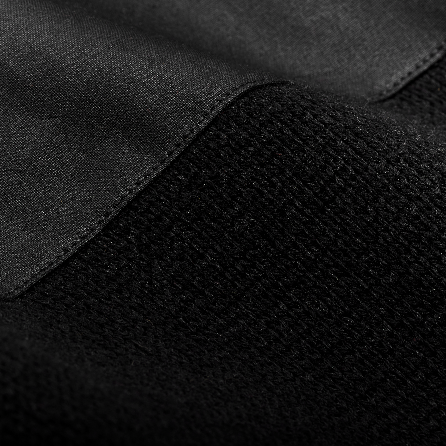 Alternate view of the Filson Henley Guide Sweater - Black