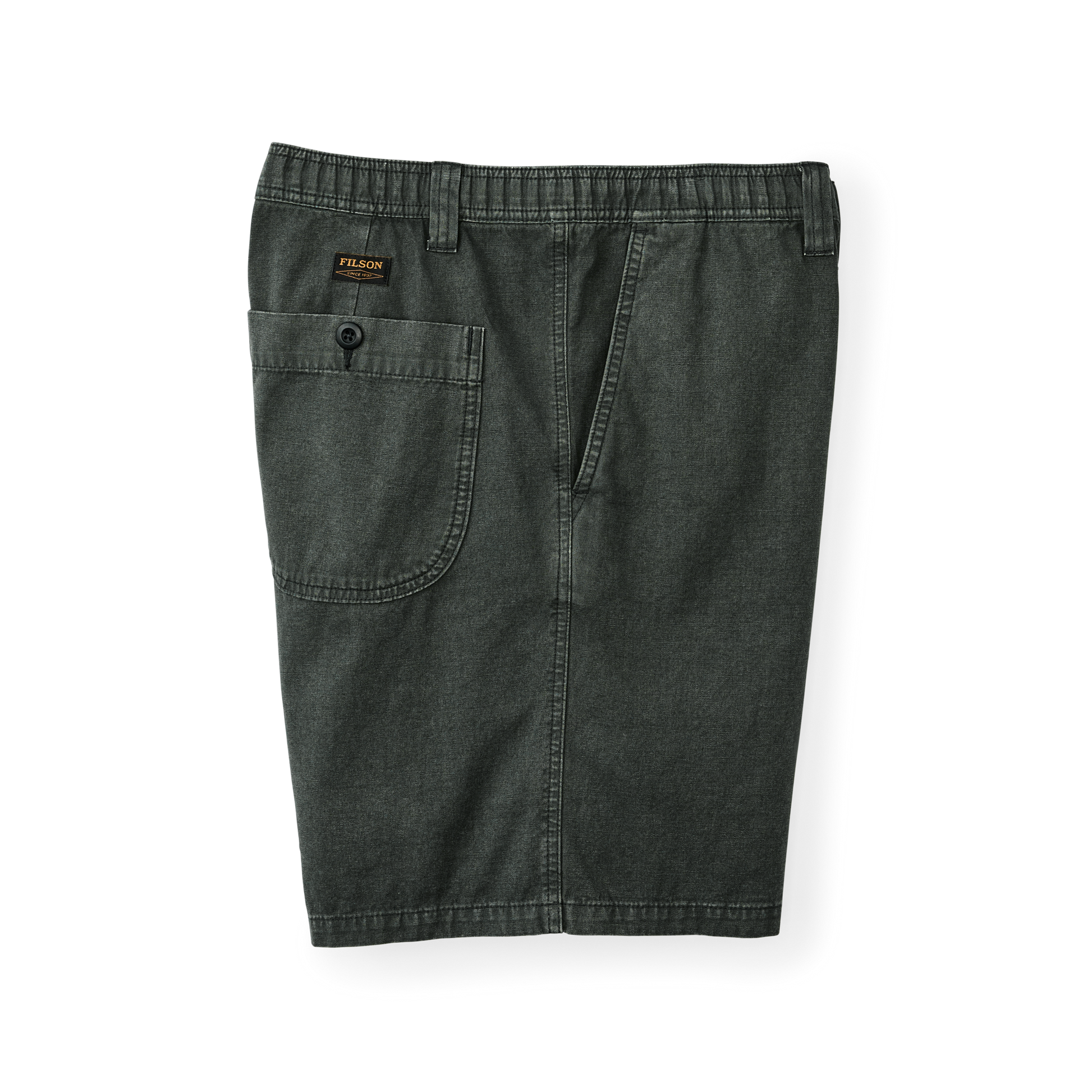 Alternate view of the Filson Oakville Canvas Shorts - Gravel