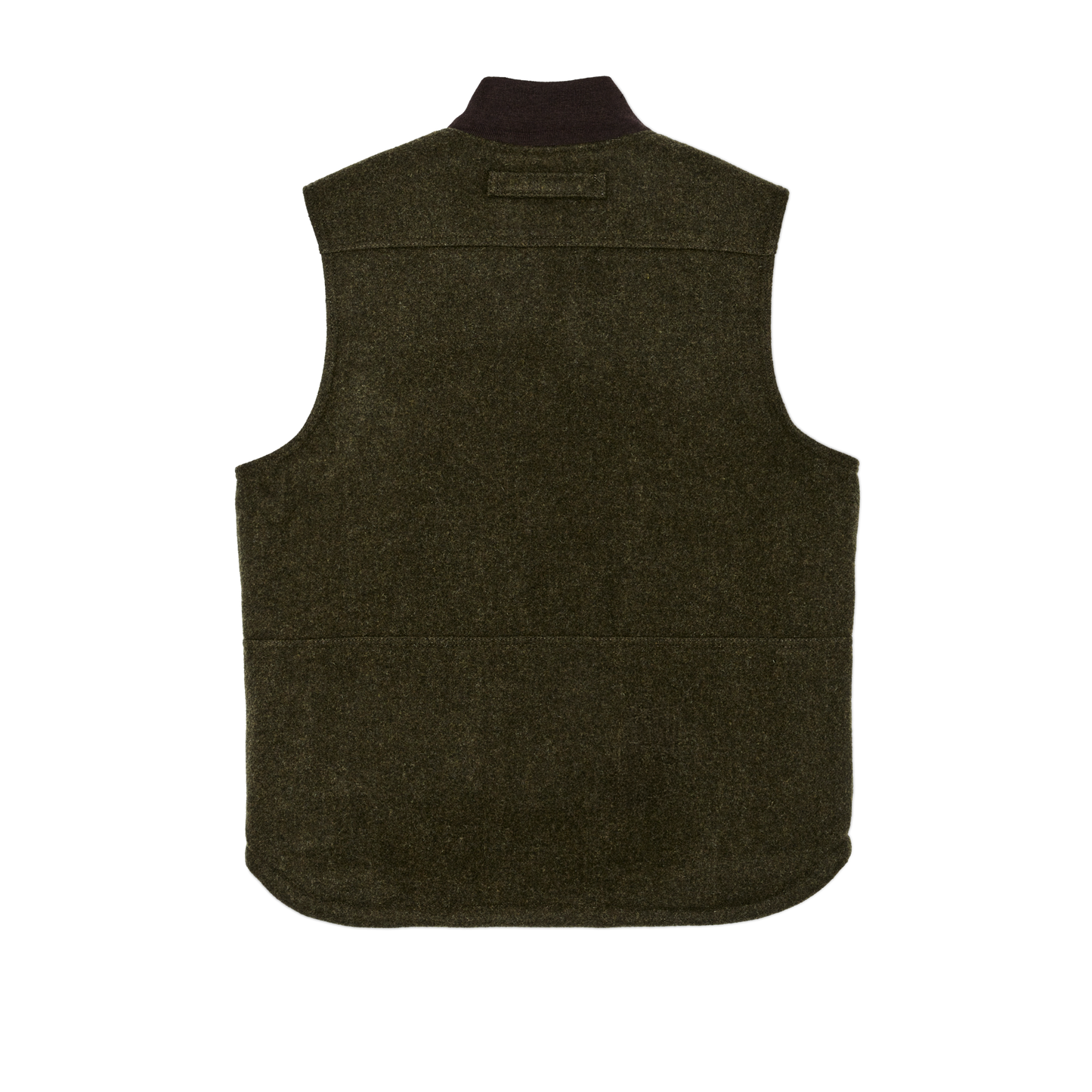 Alternate view of the Filson Lined Mackinaw Wool Work Vest - Forest Green