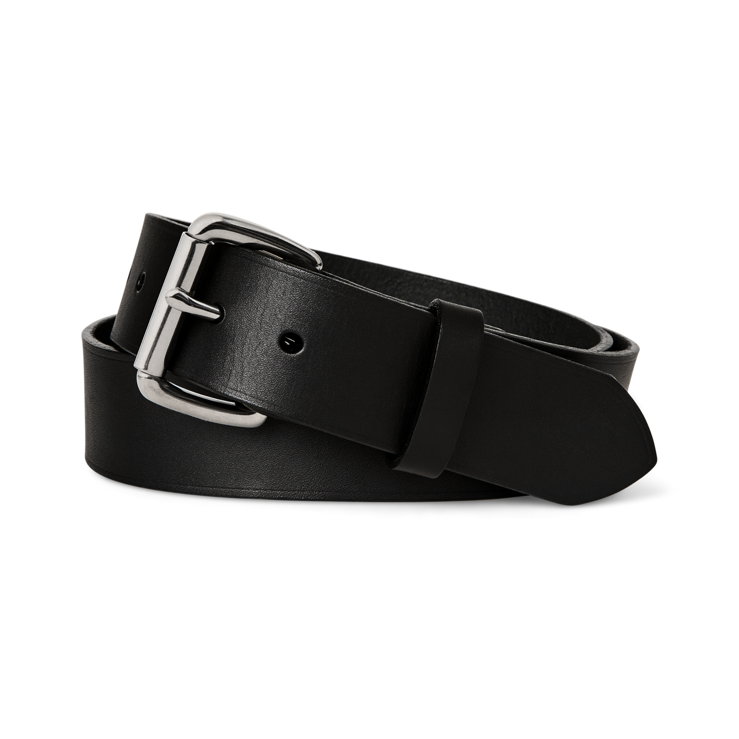 Alternate view of the Filson 1 1/2" Bridle Leather Belt - Black