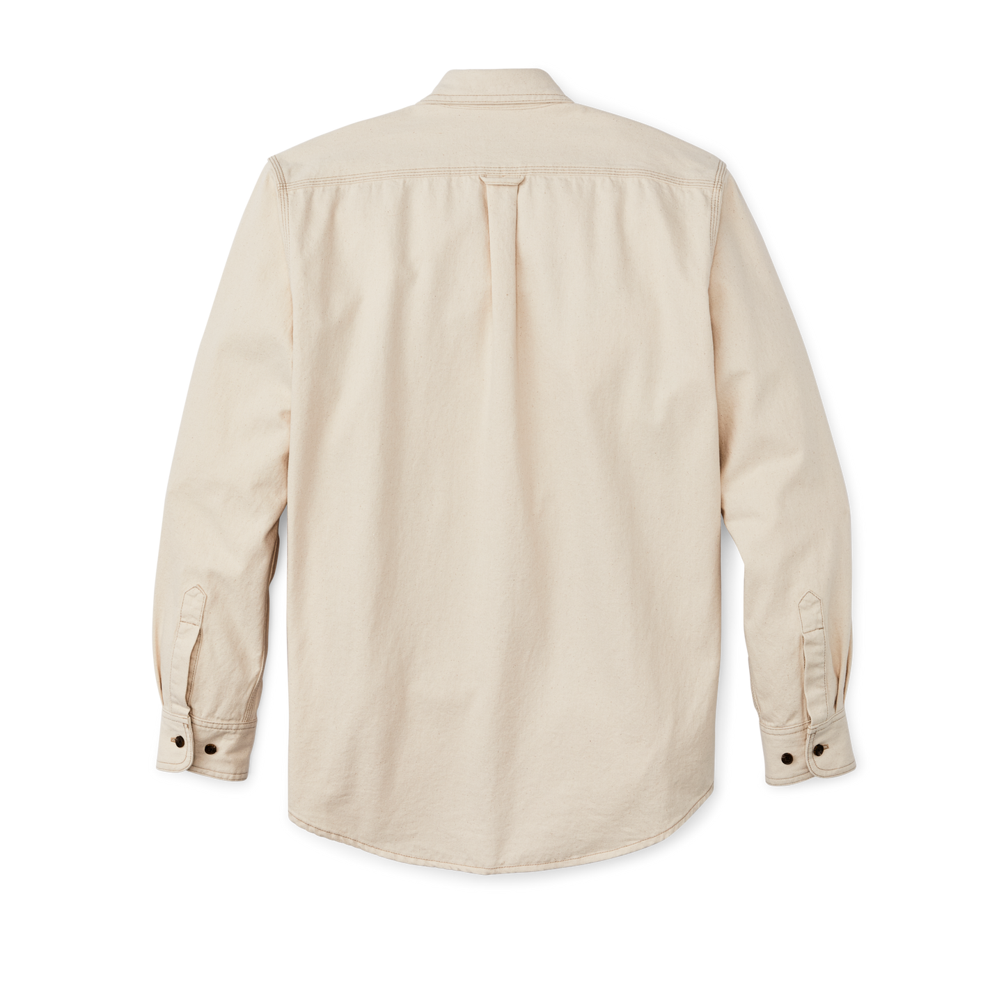 Alternate view of the Filson Natural Twill Guide Shirt - Natural Seed