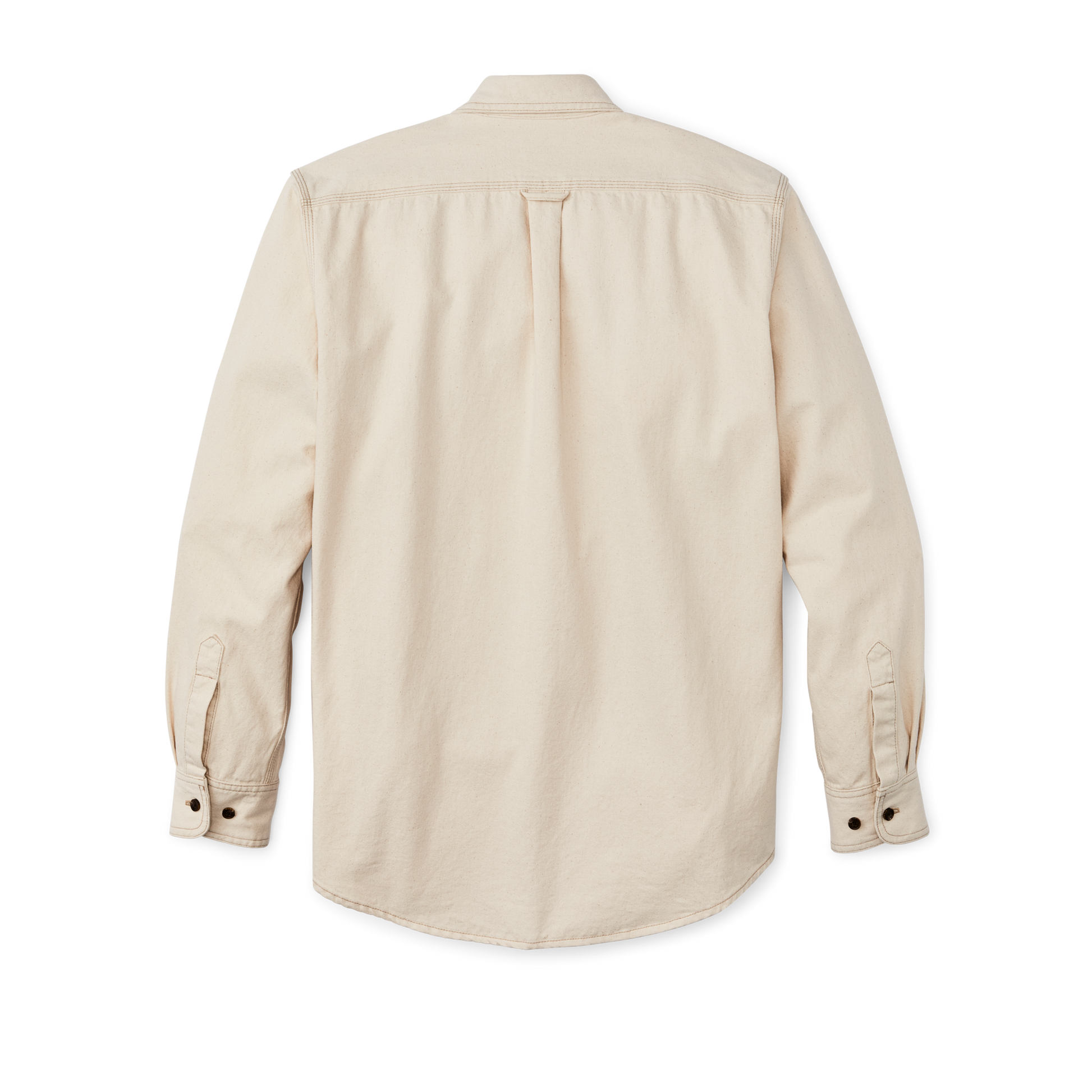 Alternate view of the Filson Natural Twill Guide Shirt - Natural Seed