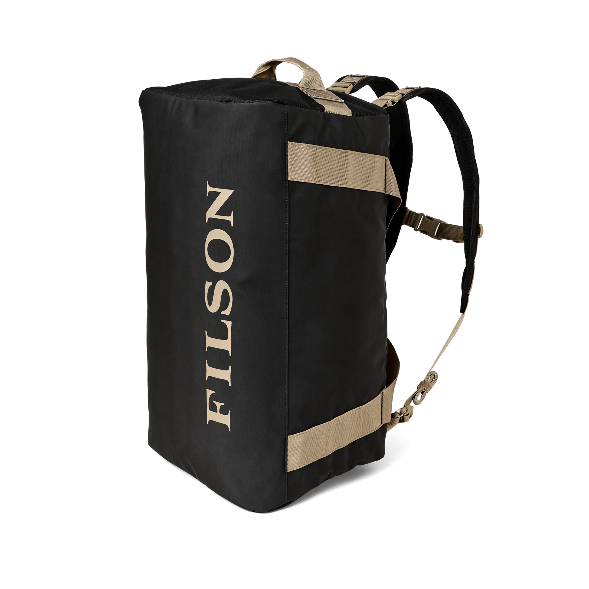 Alternate view of the Filson Scout 50l Duffle - Black / Covert