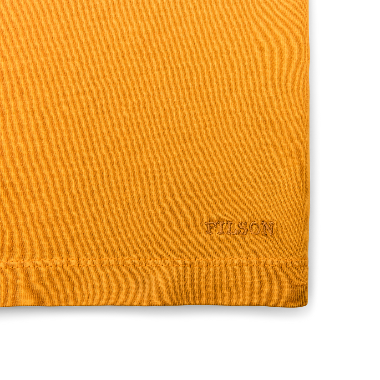 Alternate view of the Filson Women's Short Sleeve Pocket Tee - Golden Yellow