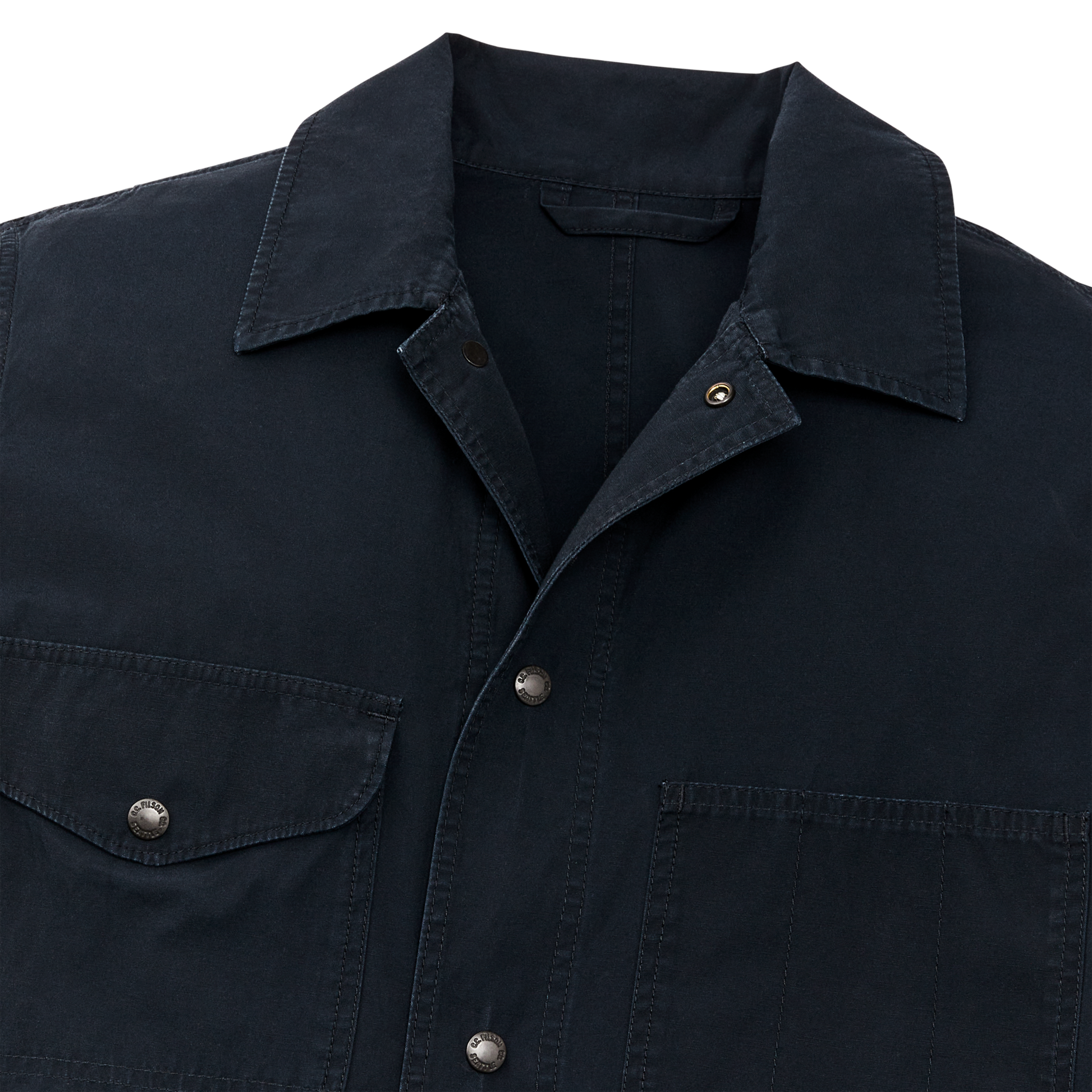 Alternate view of the Filson Safari Cloth Jacket - Anthracite