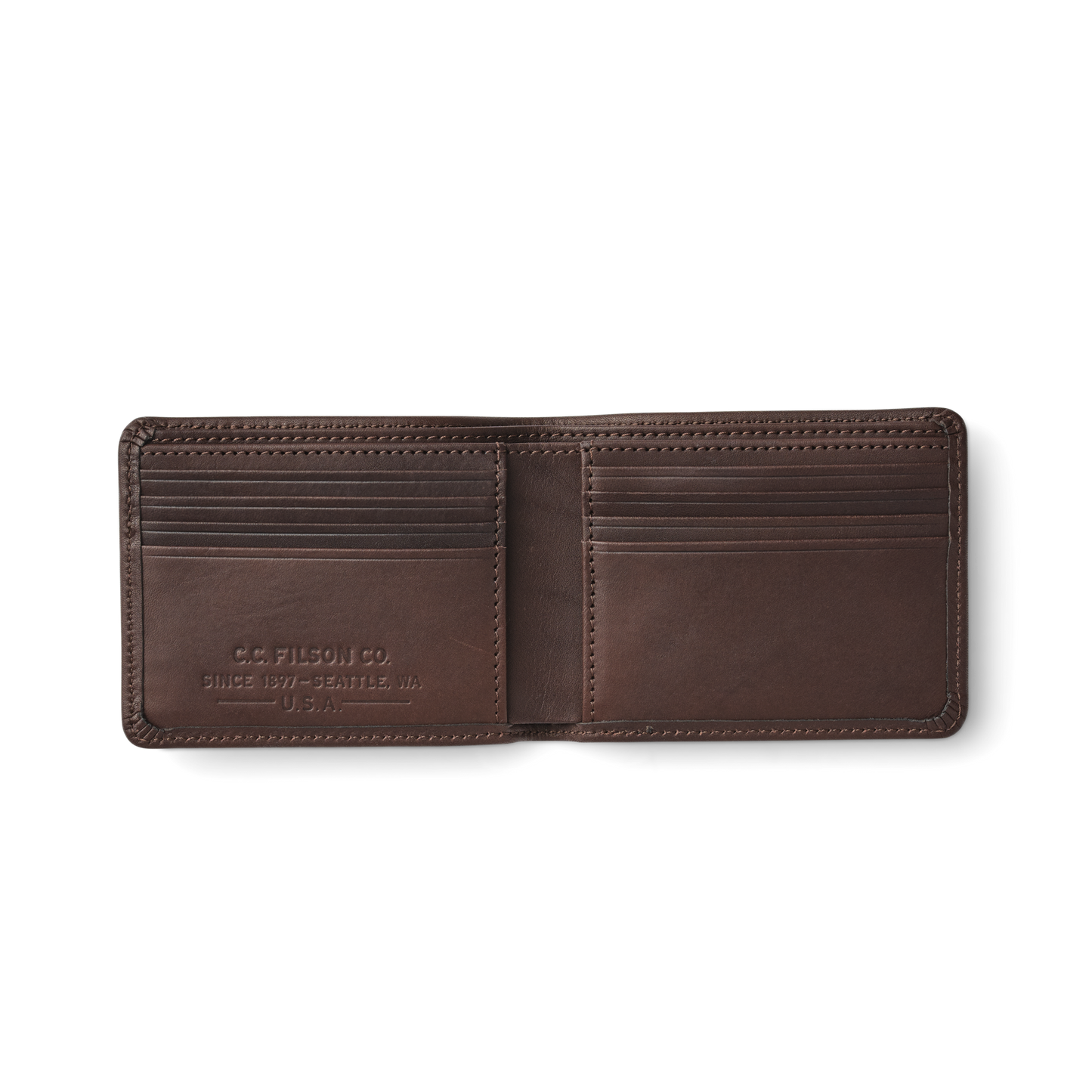 Alternate view of the Filson Rugged Twill Outfitter Wallet - Otter Green