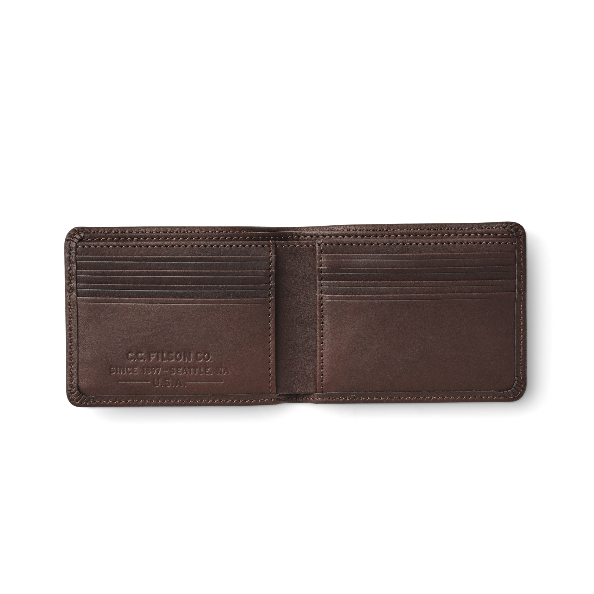 Alternate view of the Filson Rugged Twill Outfitter Wallet - Otter Green