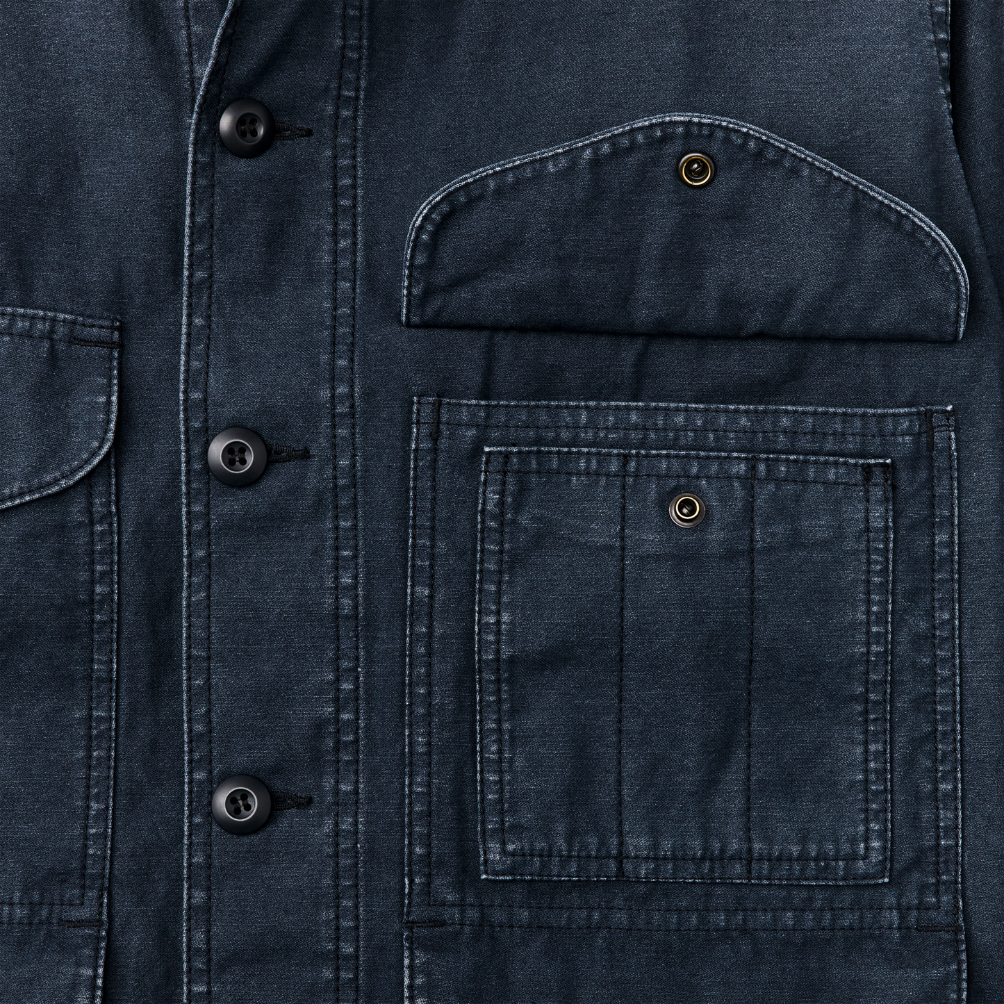 Alternate view of the Filson Field Cruiser Jacket - Blue Mussel