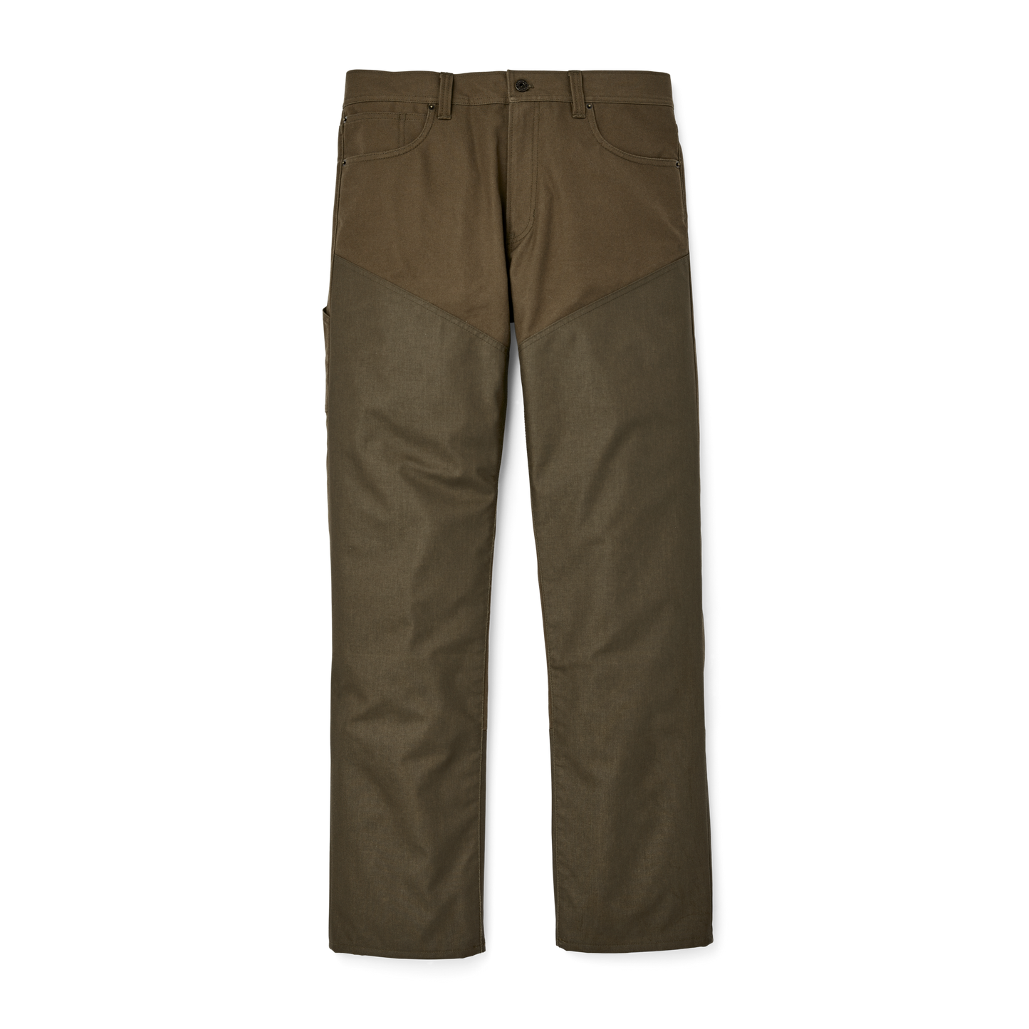 Alternate view of the Filson Tin Cloth Upland Brush Pants - Marsh Olive