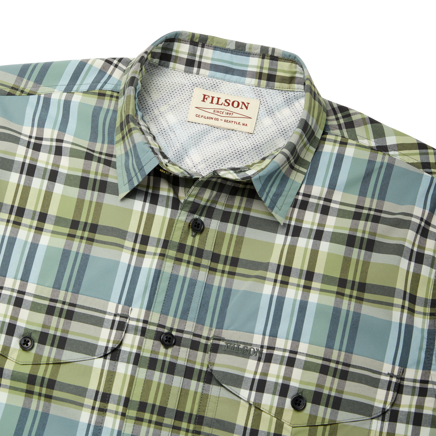 Alternate view of the Filson Twin Lakes Sport Shirt - Cedar Green