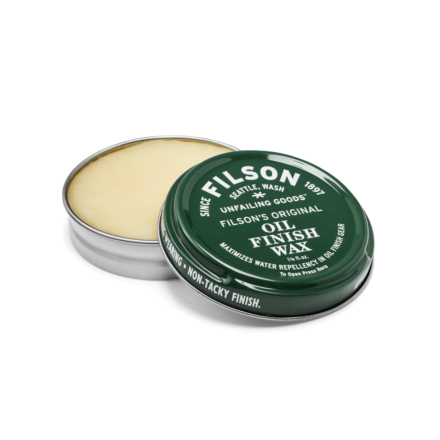 Alternate view of the Filson Oil Finish Wax - No Color