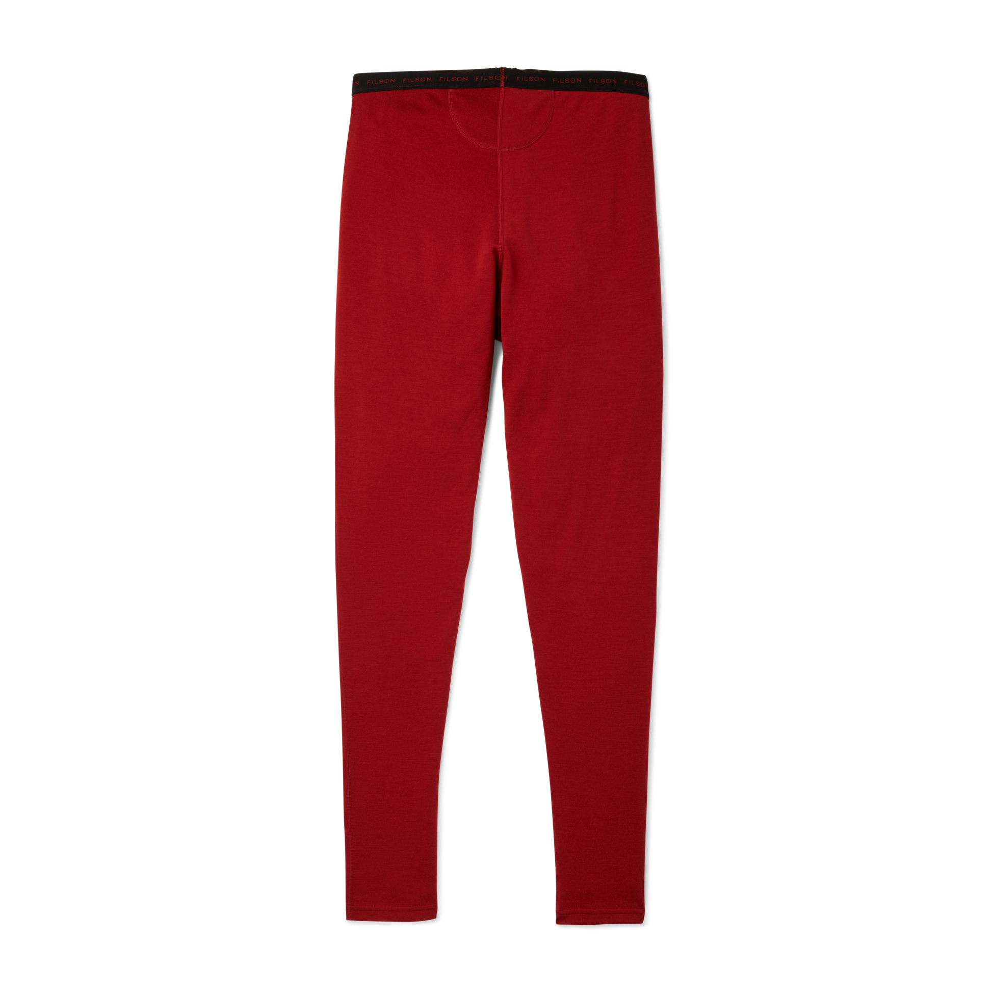 Alternate view of the Filson 400g Merino Wool Bottoms - Red Oak