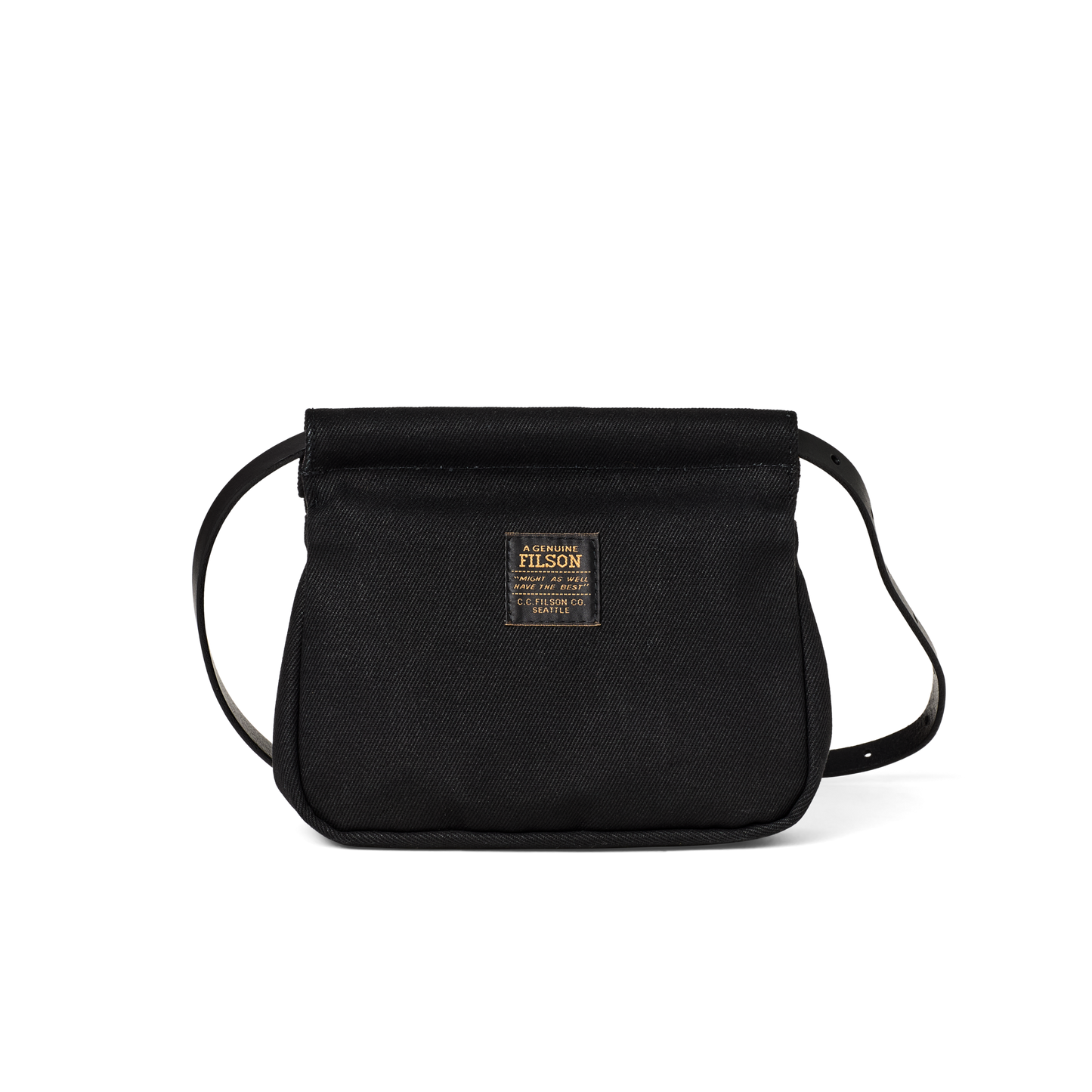 Alternate view of the Filson Rugged Twill Convertible Field Bag - Black