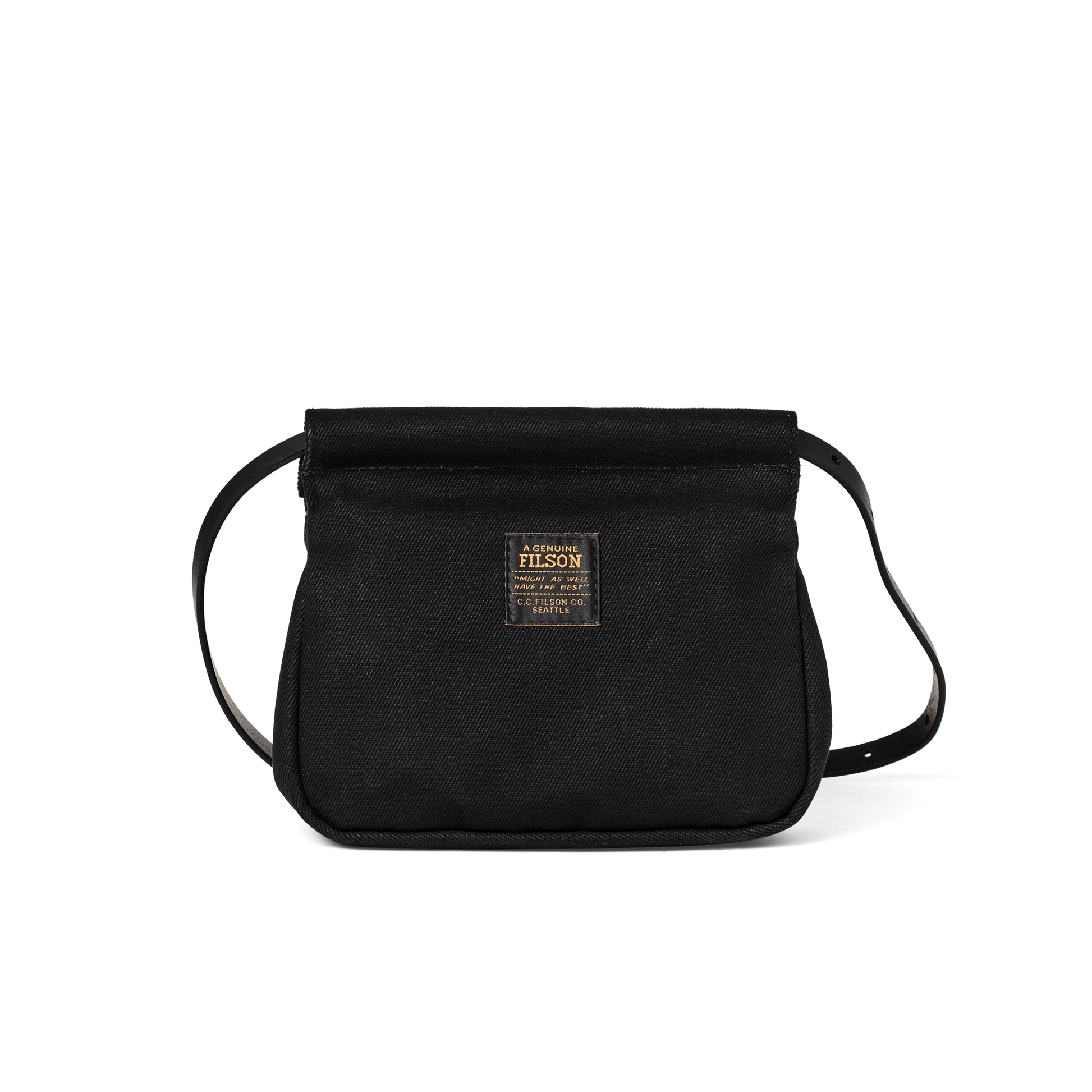 Alternate view of the Filson Rugged Twill Convertible Field Bag - Black