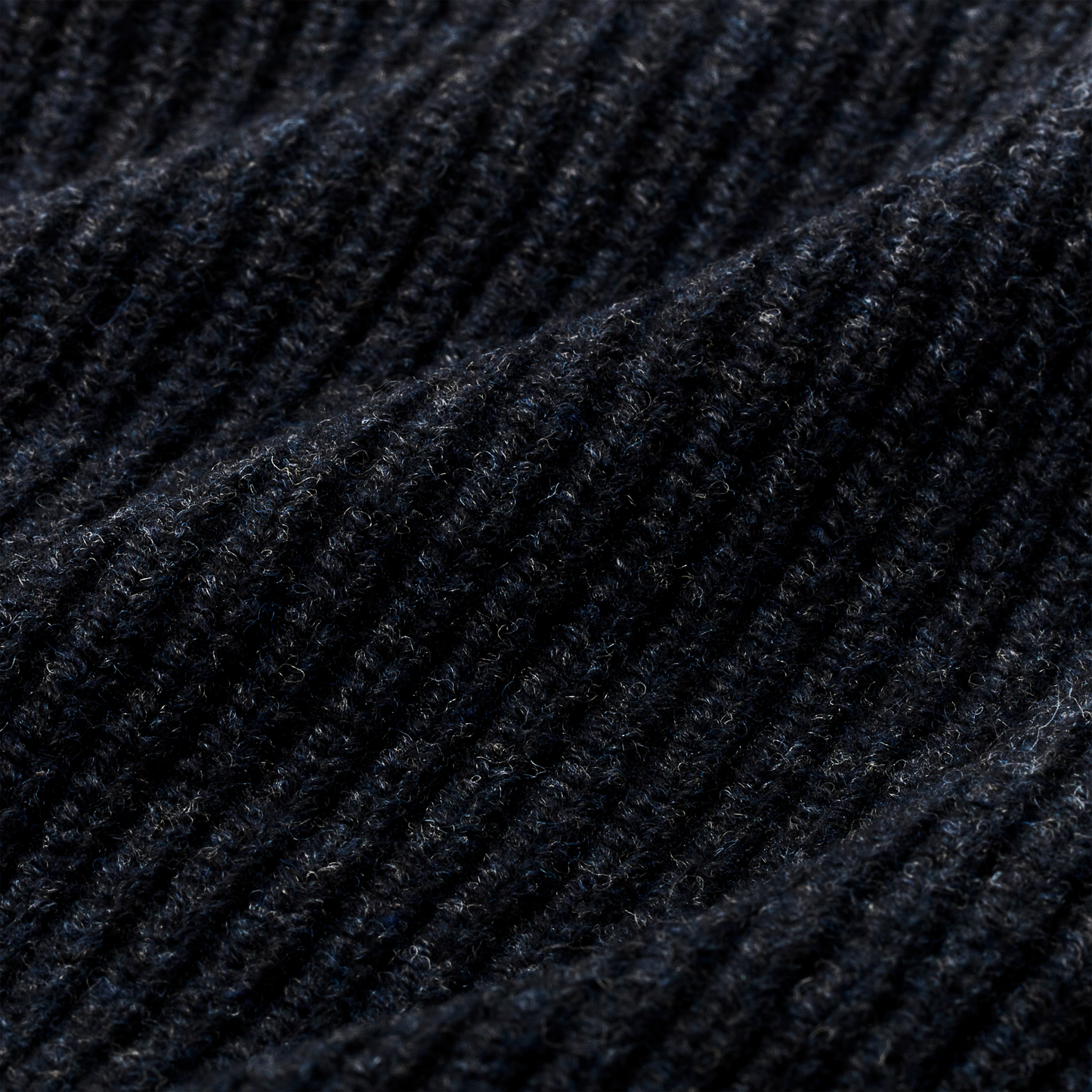 Alternate view of the Filson Bristol Roll Neck Sweater  - Dark Navy Heather