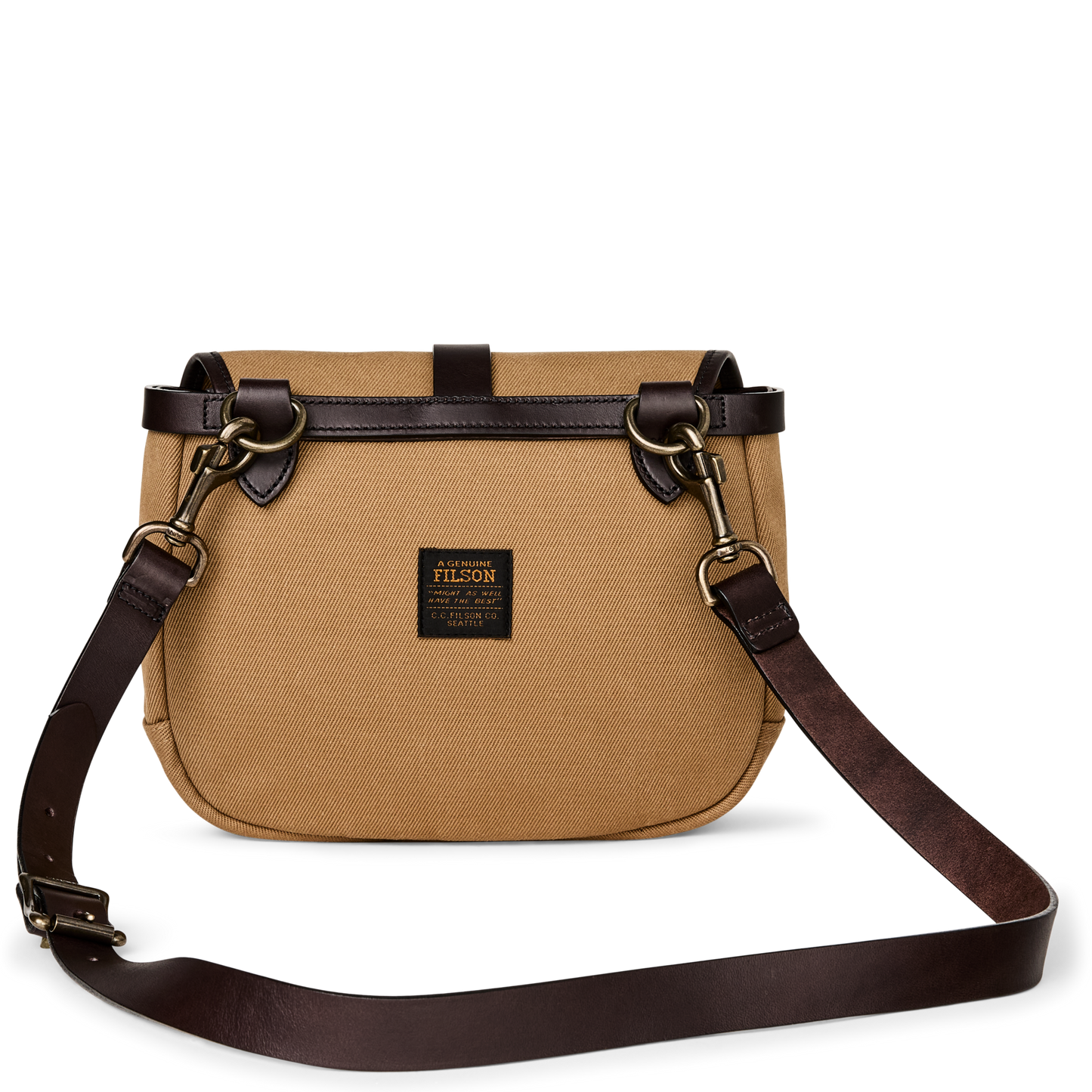 Alternate view of the Filson Rugged Twill Xs Field Bag - Tan