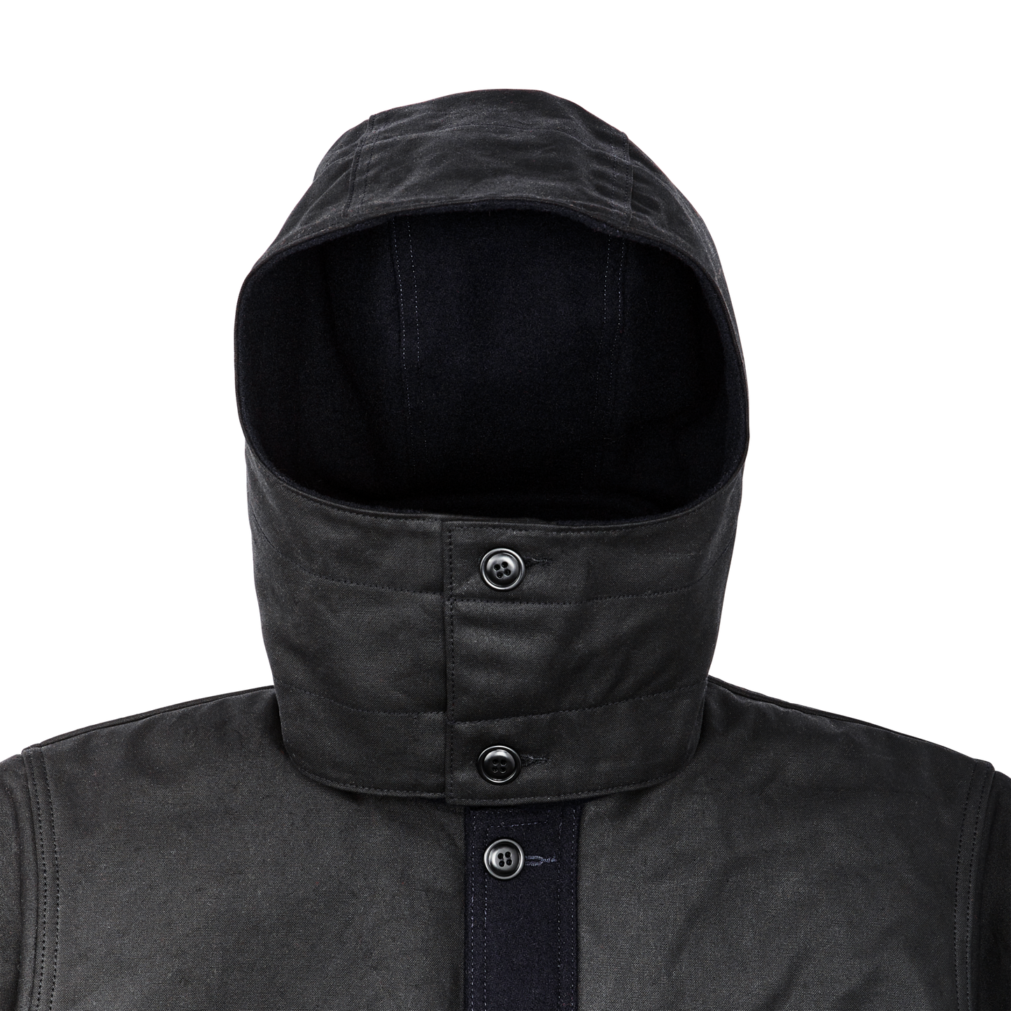 Alternate view of the Filson Mackinaw Wool Double Coat  - Dark Navy