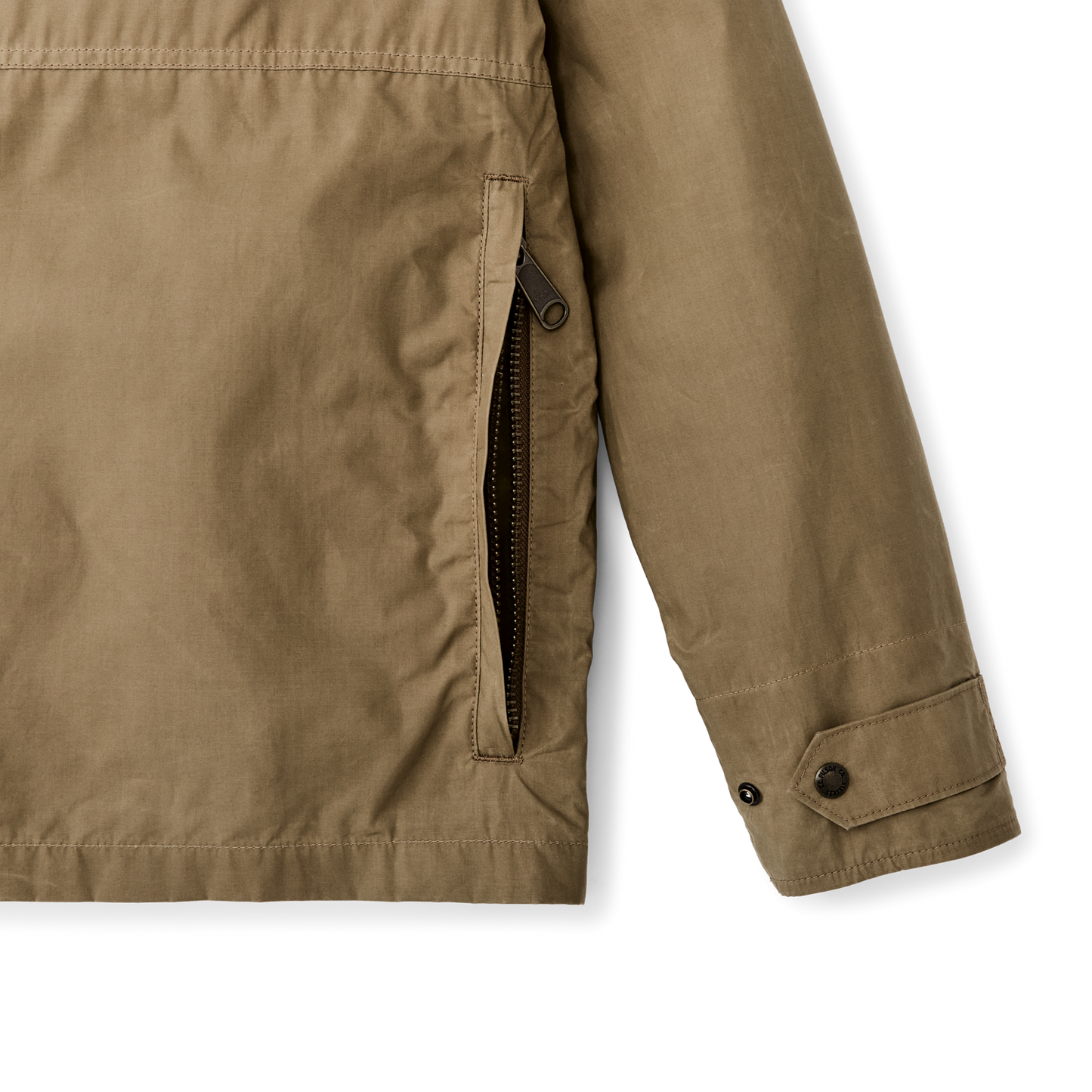 Alternate view of the Filson Ranger Short Field Jacket - Dark Beige