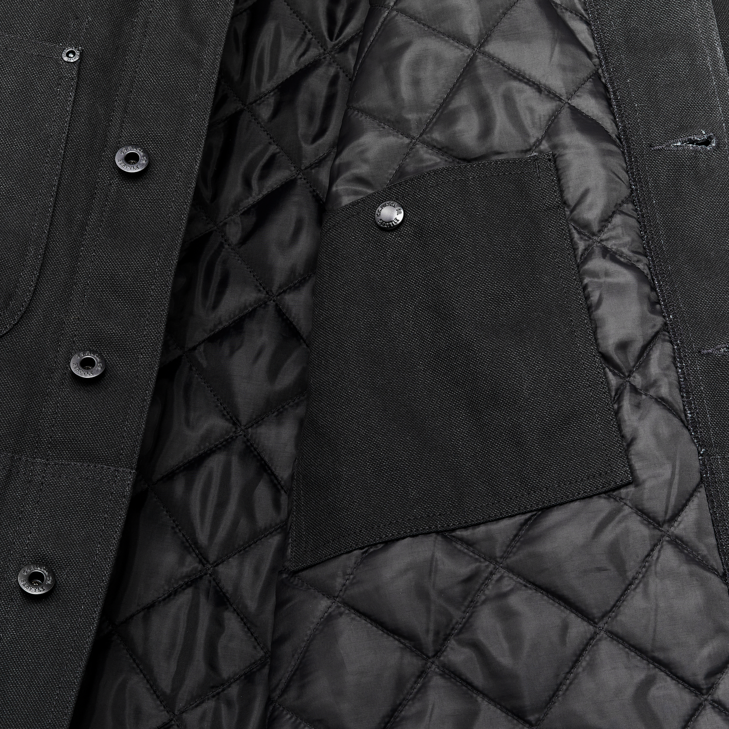 Alternate view of the Filson Worksmith Insulated Jacket - Black