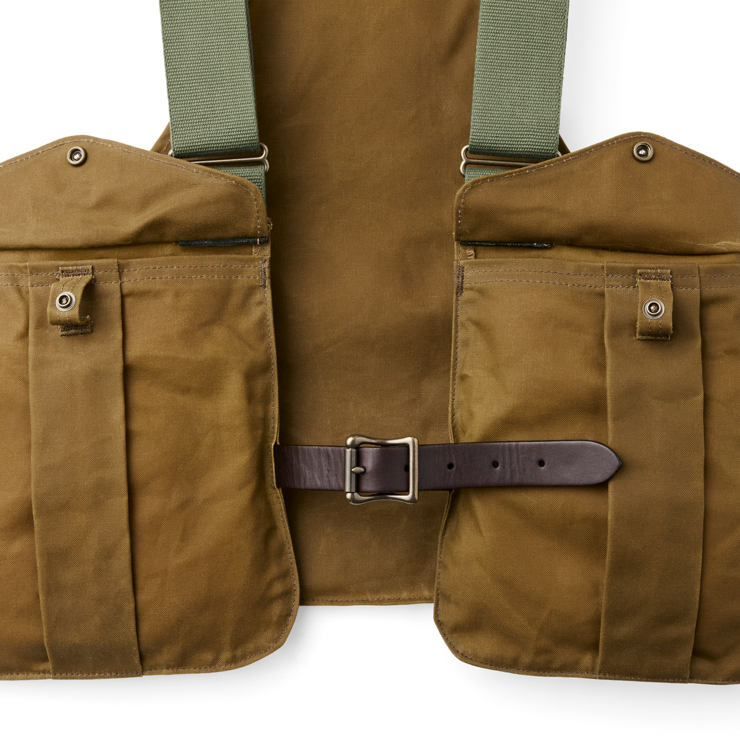 Alternate view of the Filson Tin Cloth Game Bag - Dark Tan